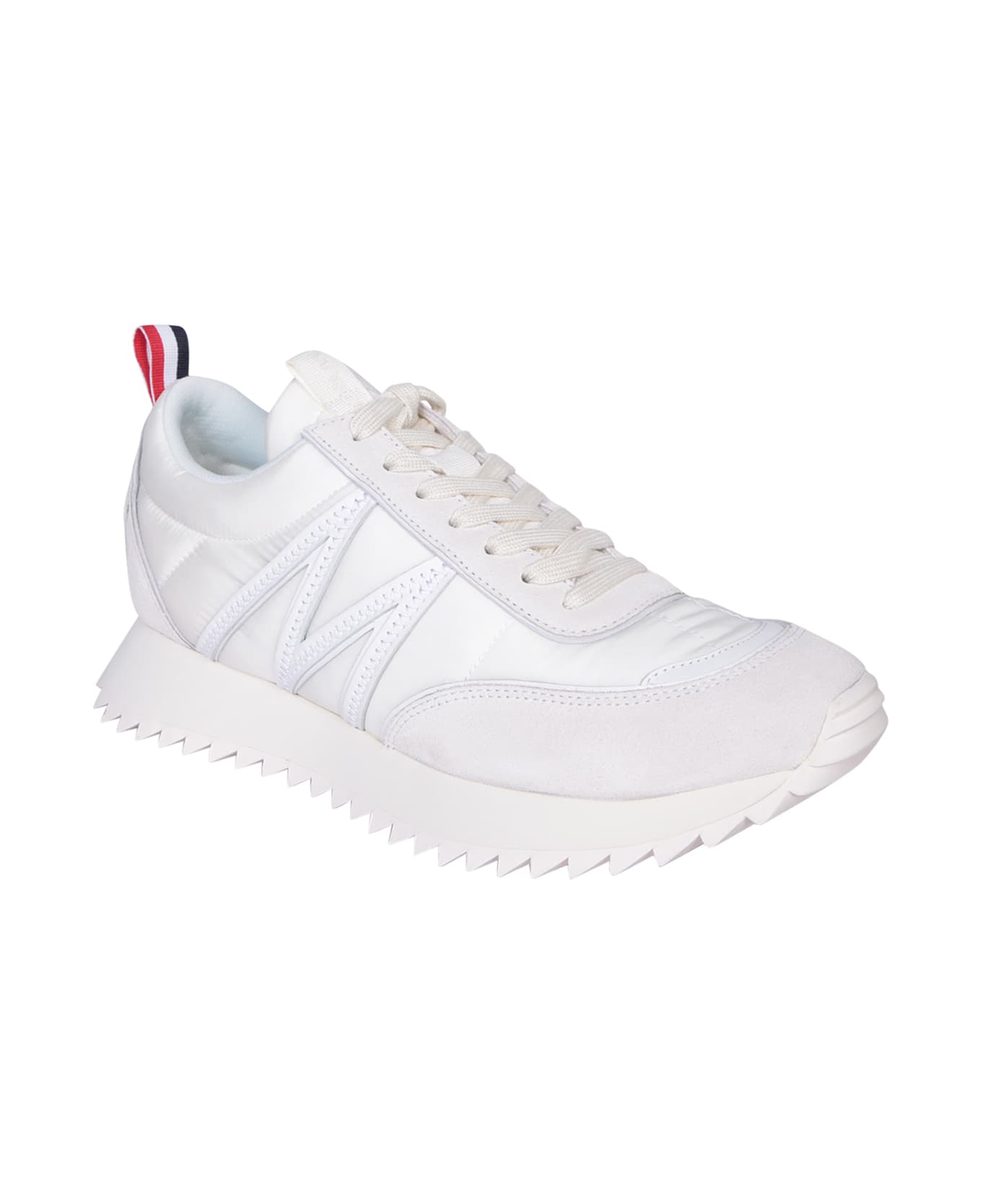 Moncler Pacey Low White Sneakers - White