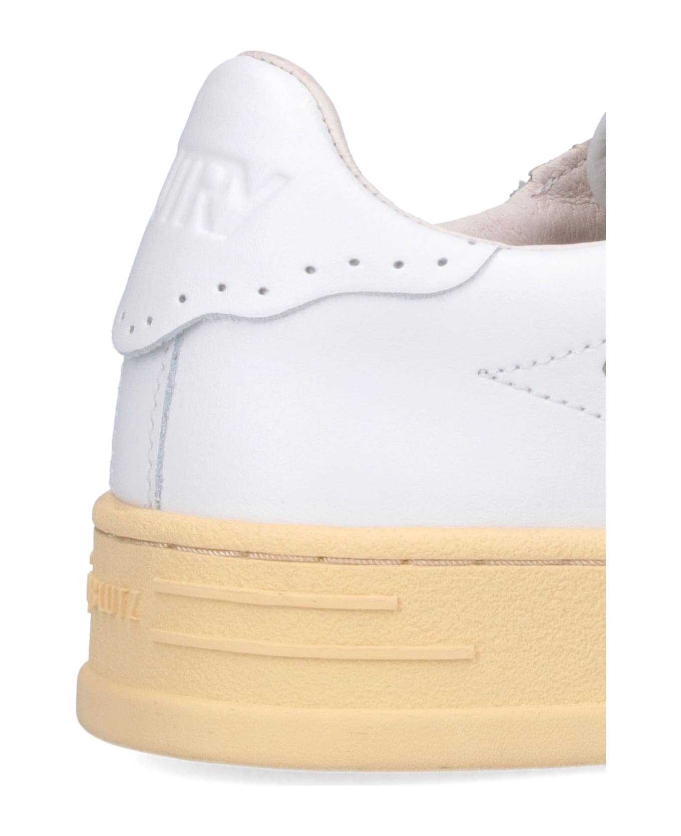 Autry Bob Lutz Leather Sneakers - White