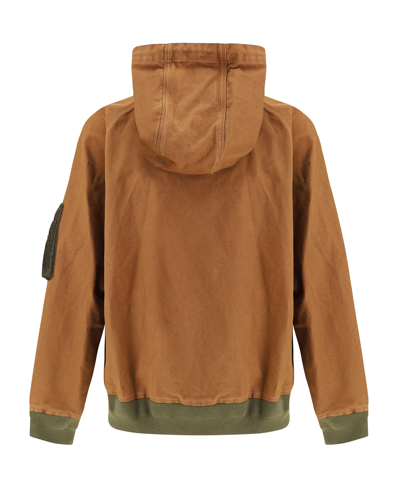 Sacai Washed Duck Hooded Blouson By Sacai X Carhartt Wip