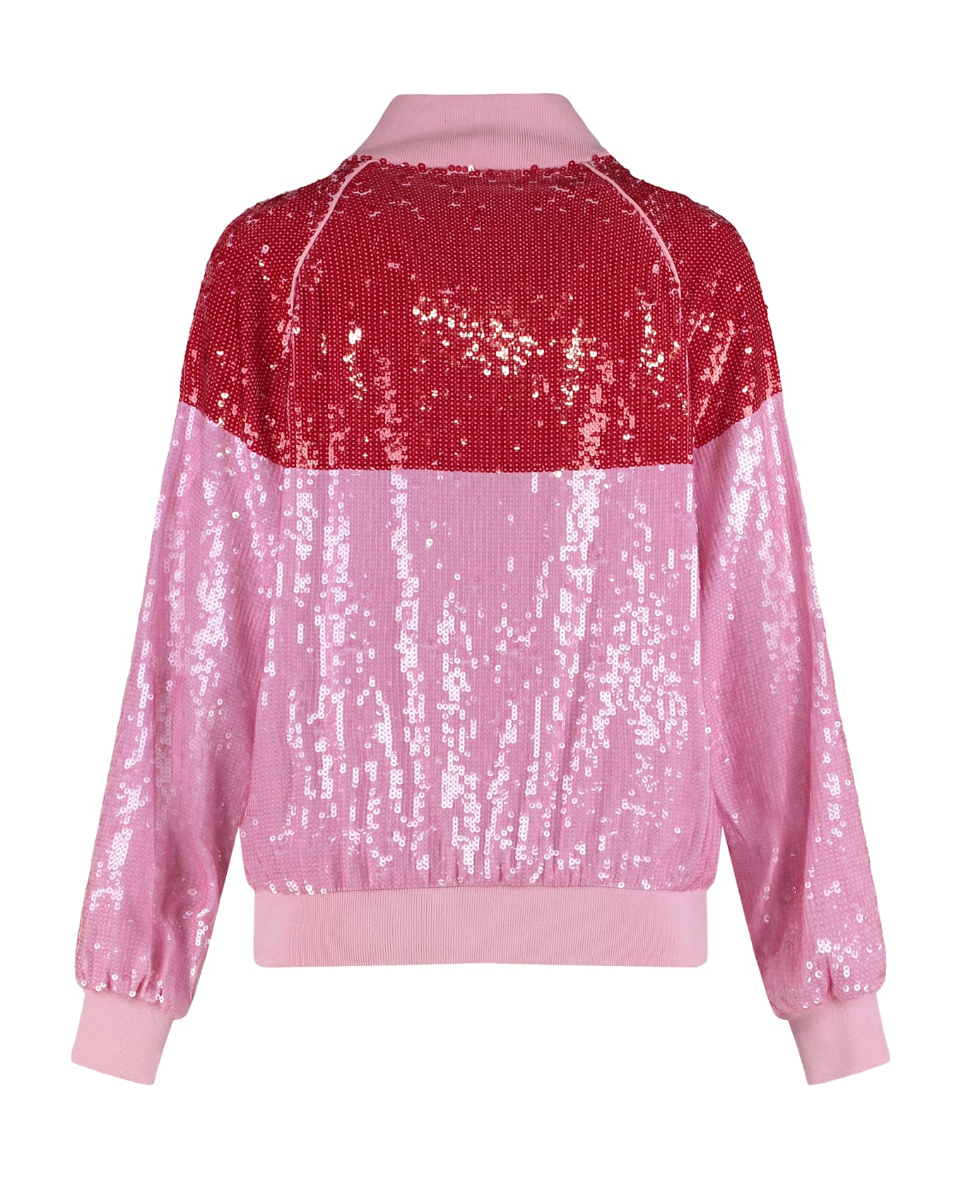 Alberta Ferretti Sweater With Sequins - Pink