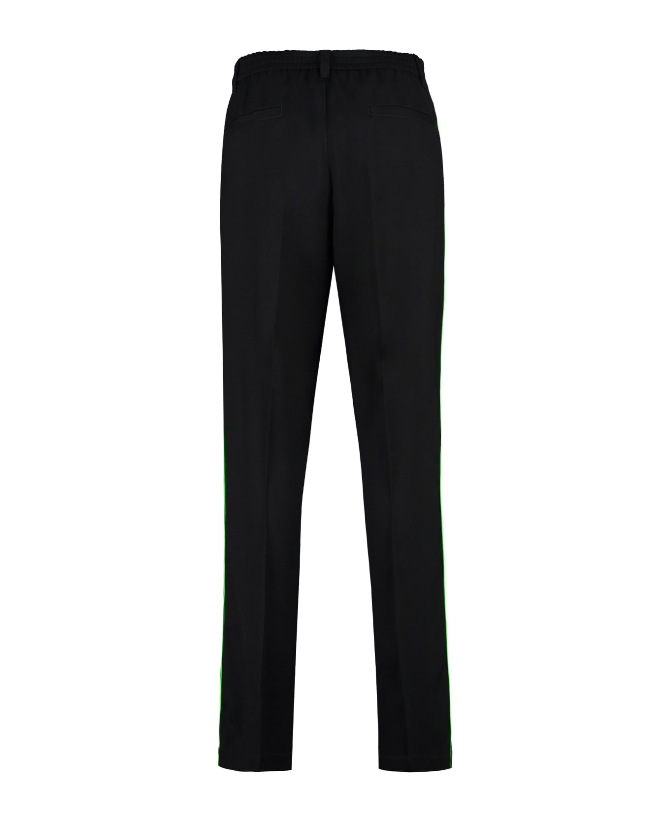 Versace Black Polyamide Pants - black