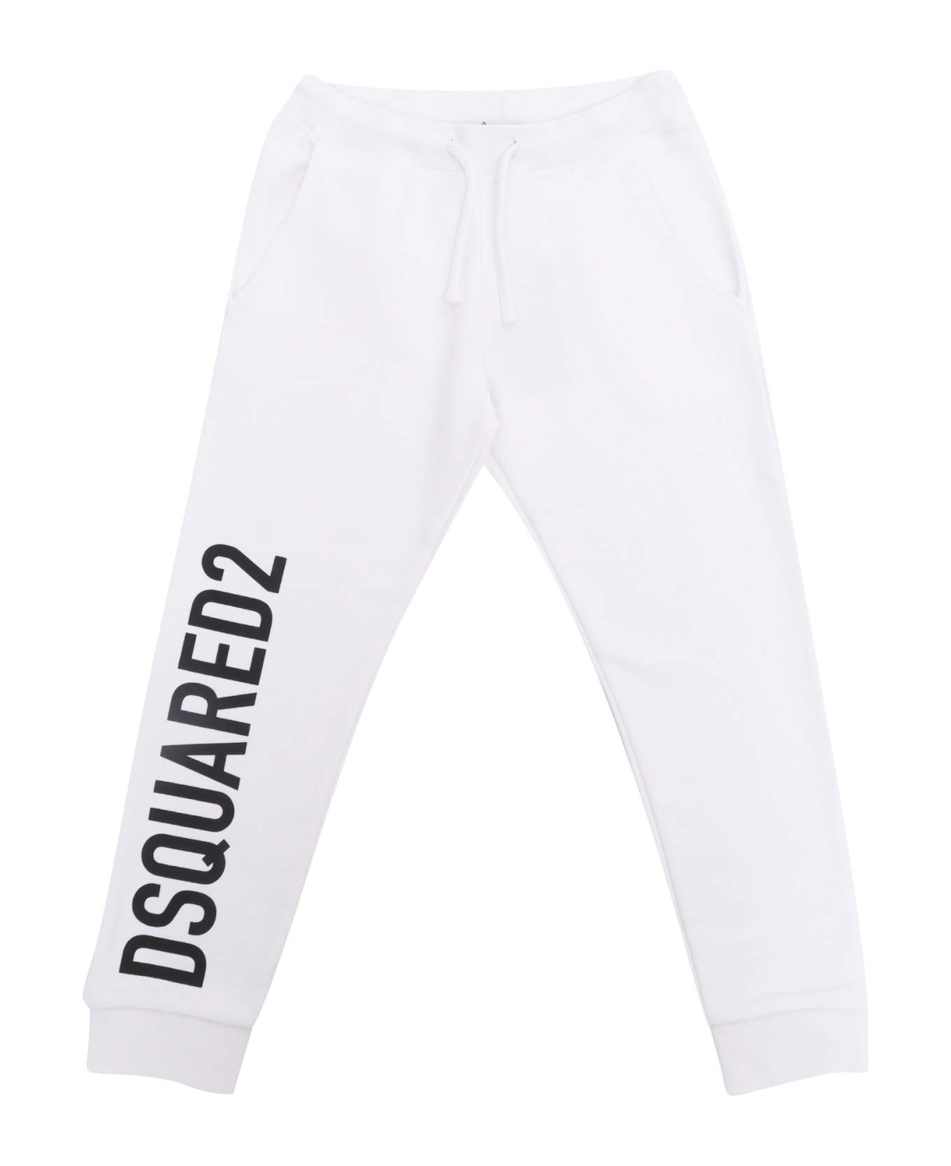 Dsquared2 White Pants - MULTICOLOR