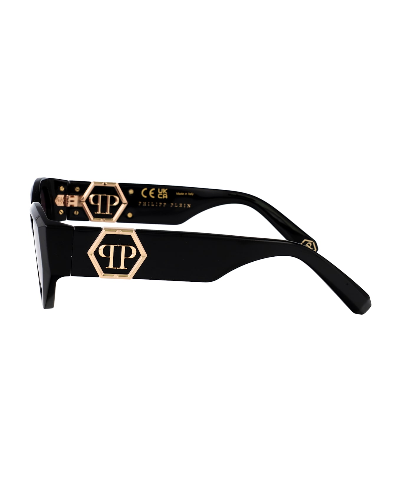 Philipp Plein Capture Sunglasses - NERO LUCIDO