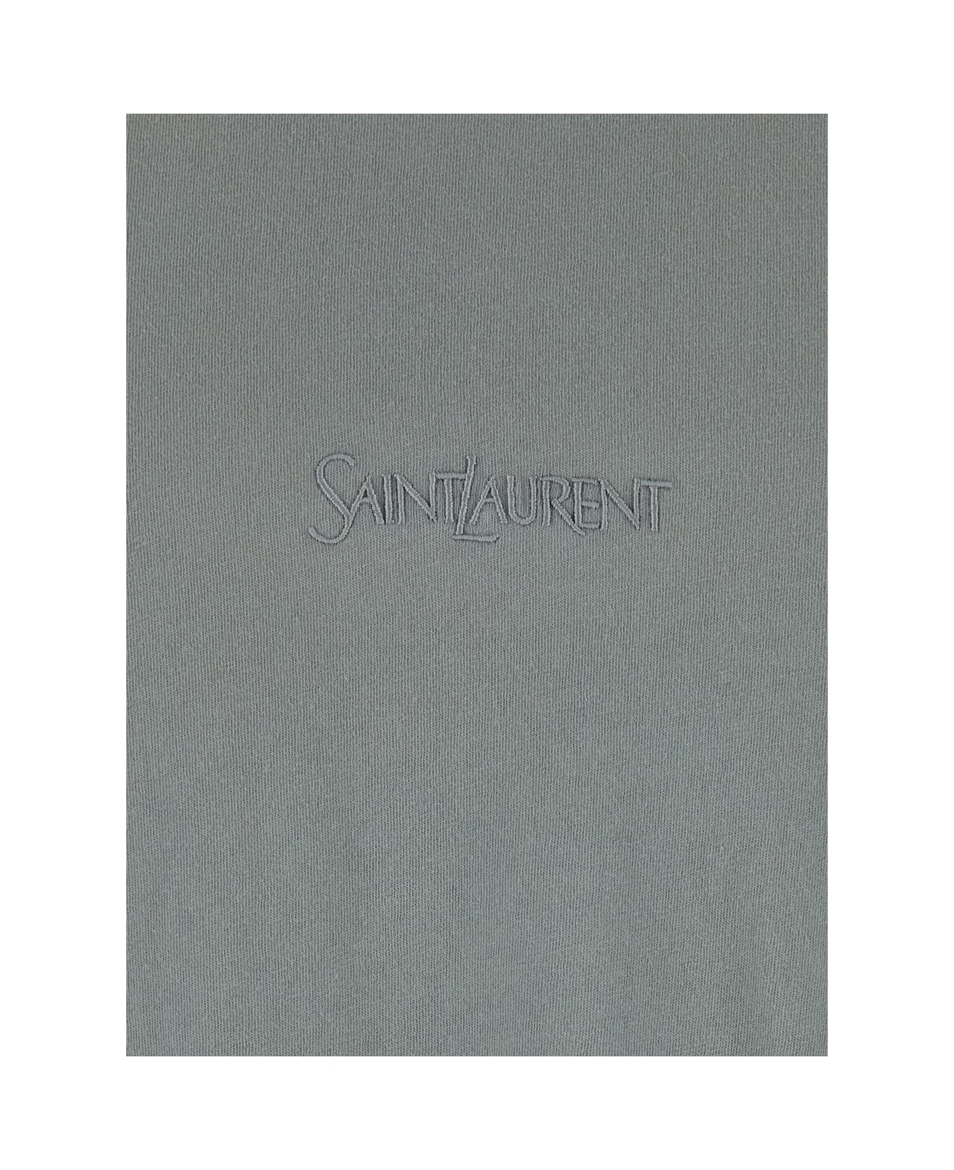Saint Laurent T Shirt Man - Grey