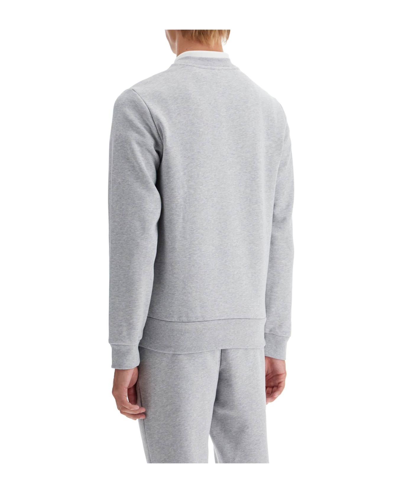 Lacoste Classic Fit Crewneck Sweatshirt - SILVER (Grey)