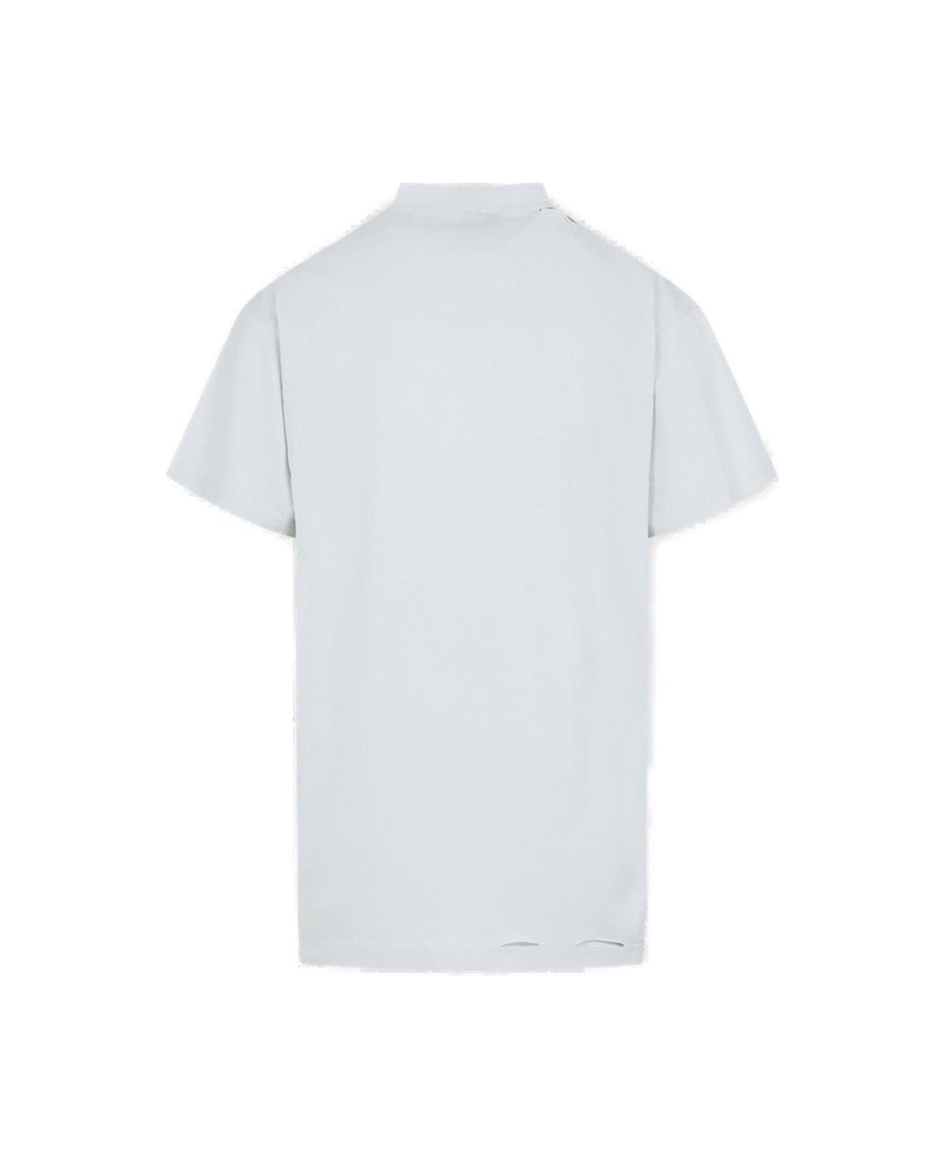 Balenciaga Optical Oversized T-shirt - Dirty White