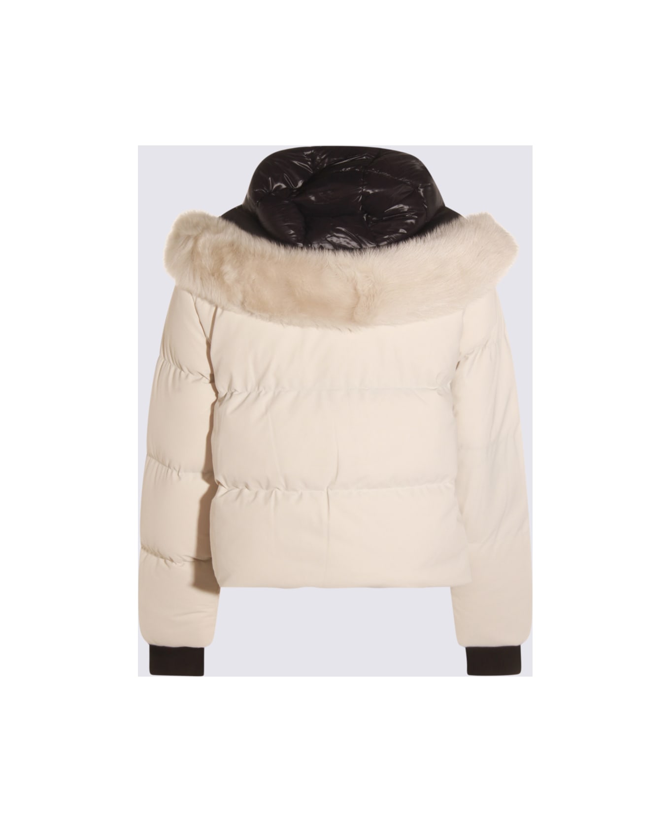 Moose Knuckles White Down Jacket - ALABASTER ダウンジャケット