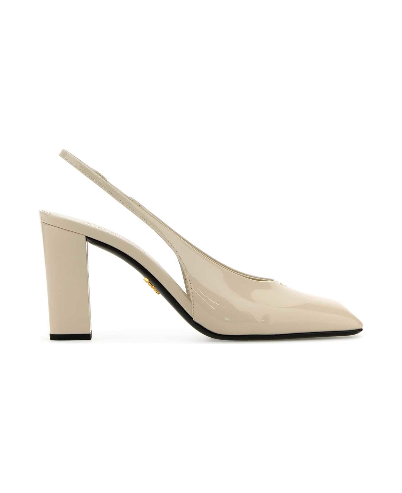 スニーカー PRADA Ivory leather sneakers (2EE427FG000MN0 F0304 AVORIO) Ivory Leather Sneakers | PRADA
