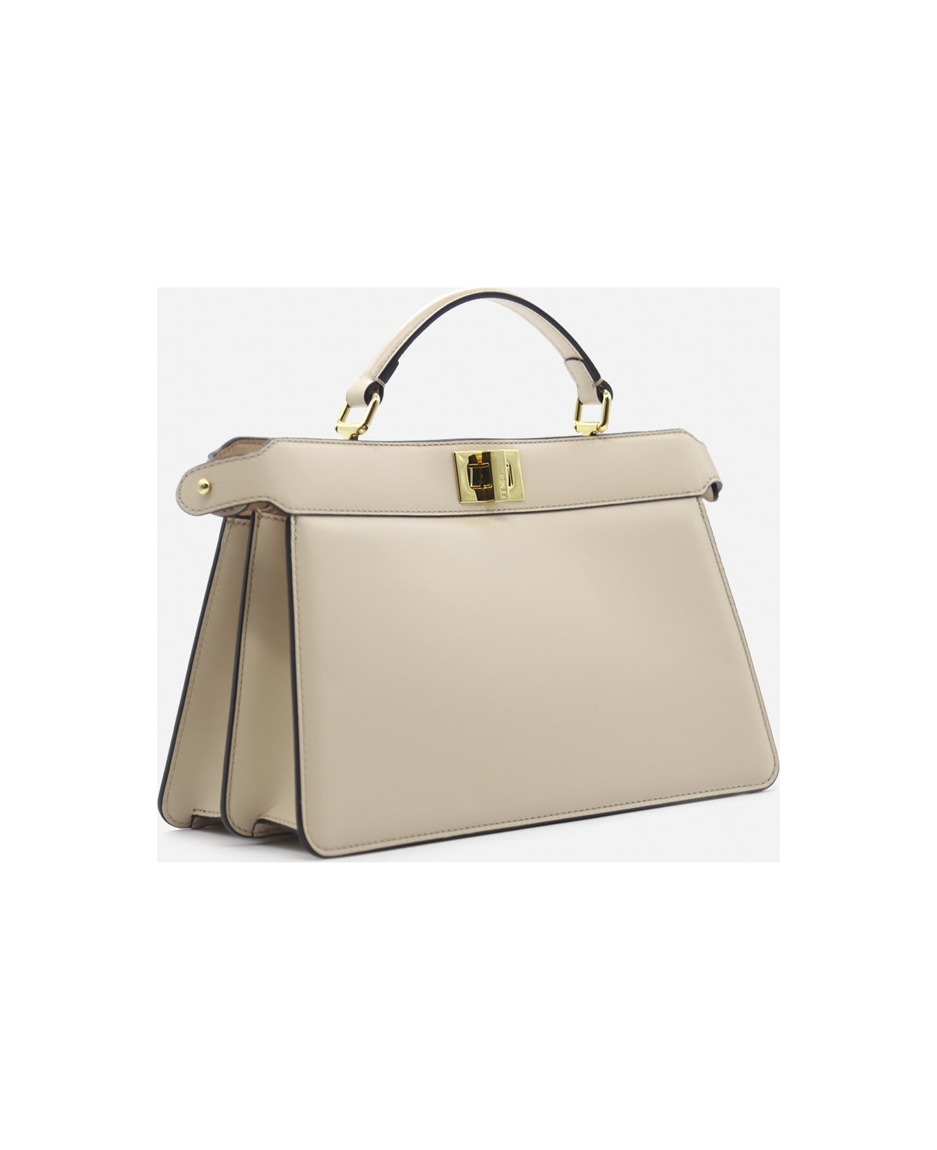 Fendi Peekaboo Iseeu East-west Leather Bag - Poudre