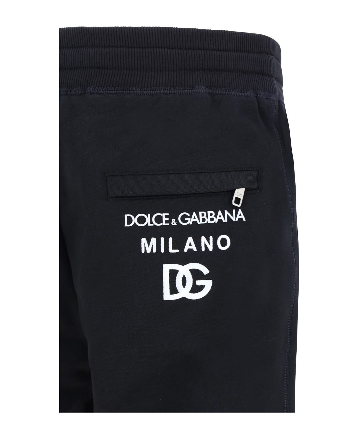 Dolce & Gabbana Sweatpants With Logo - Nero スウェットパンツ