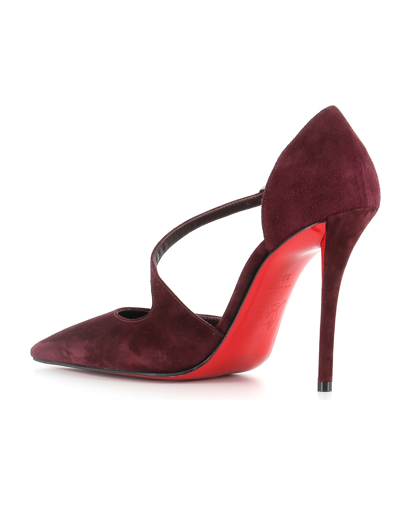 Christian Louboutin <strong
</strong
décolleté Miss Zyggyta 100 - Vinaccia