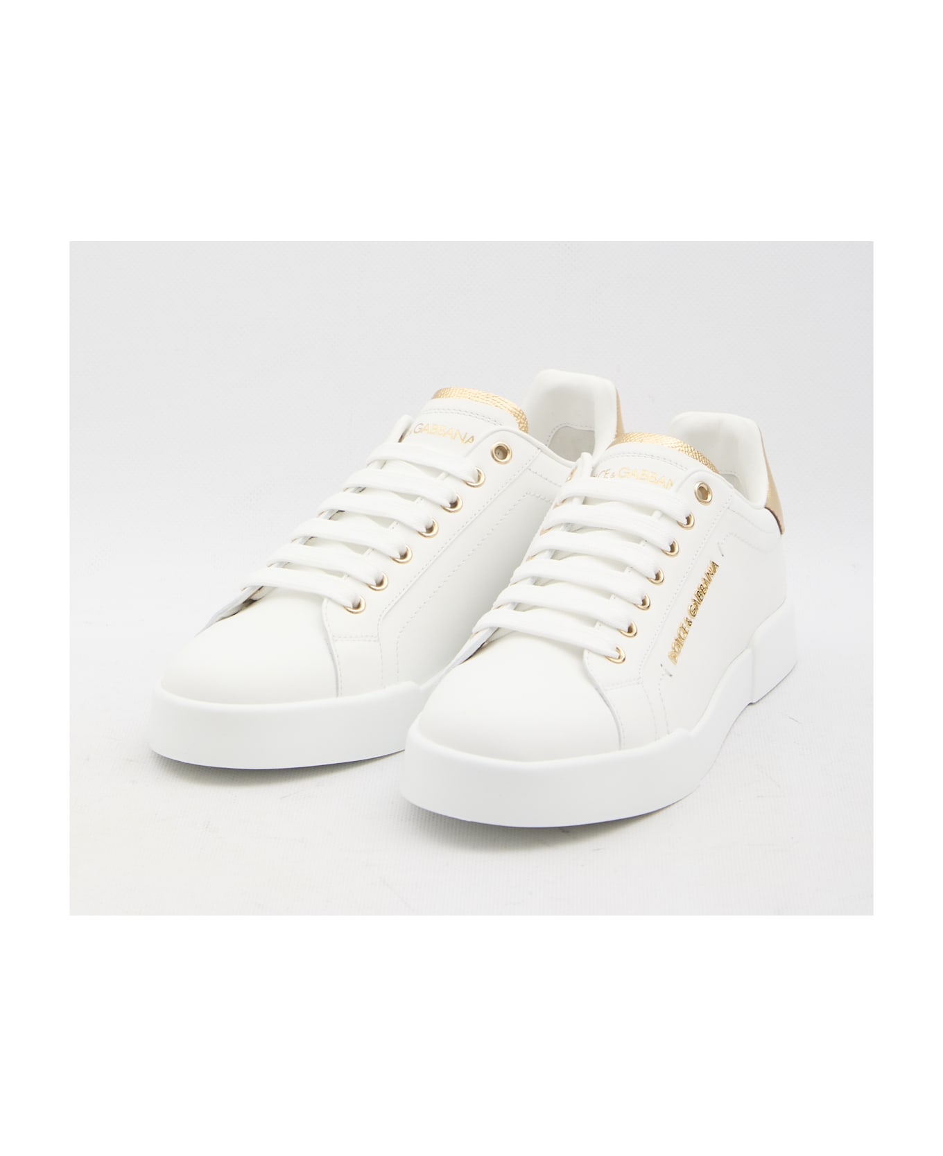 Dolce 
Gabbana Portofino Sneakers - WHITE