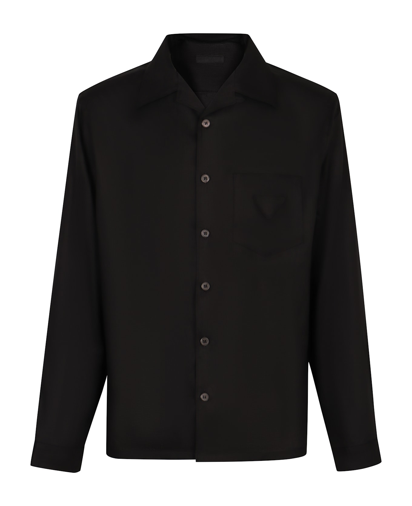 Prada Linen Shirt - black