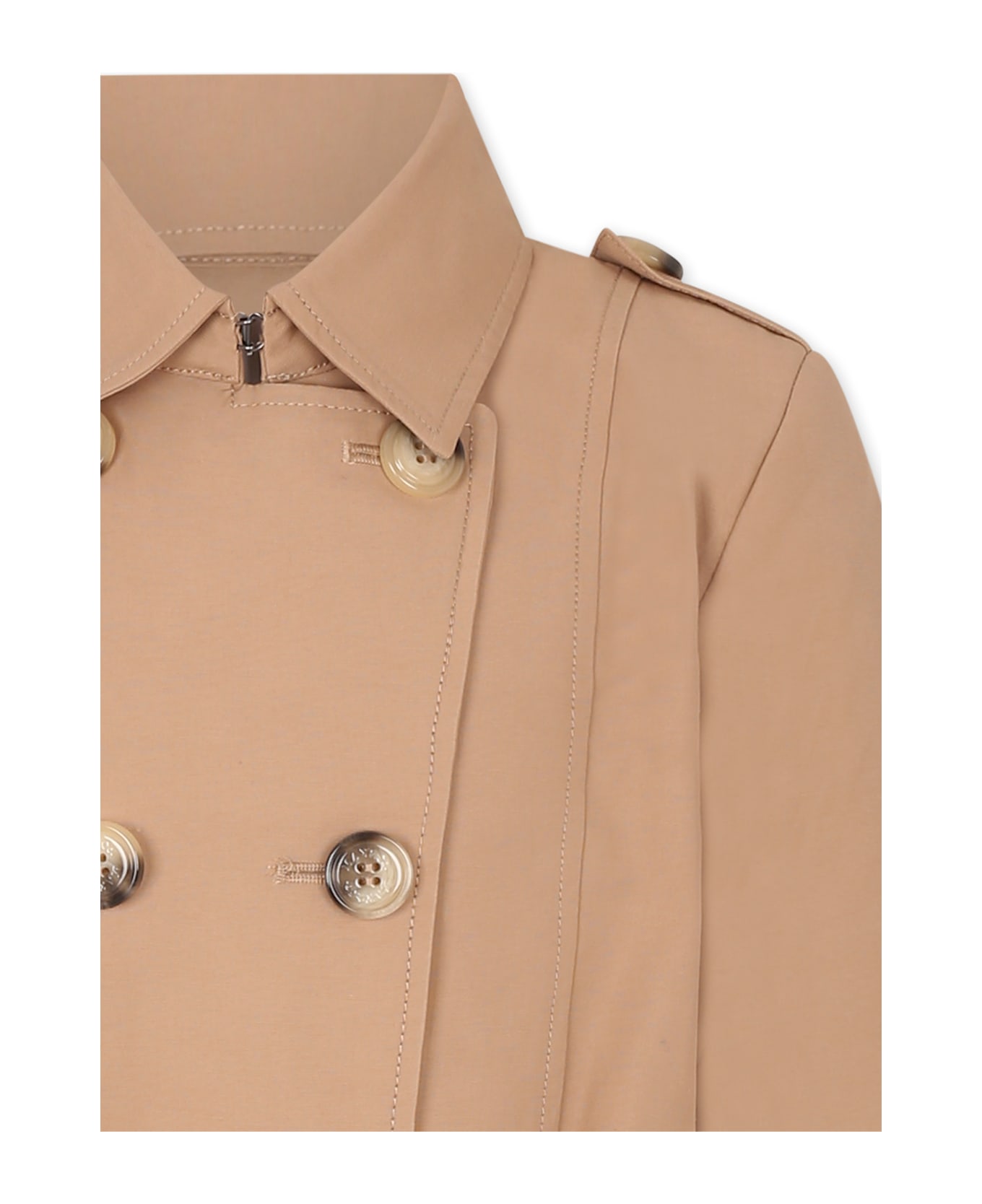 Max&Co. Beige Trench Coat For Girl - Beige