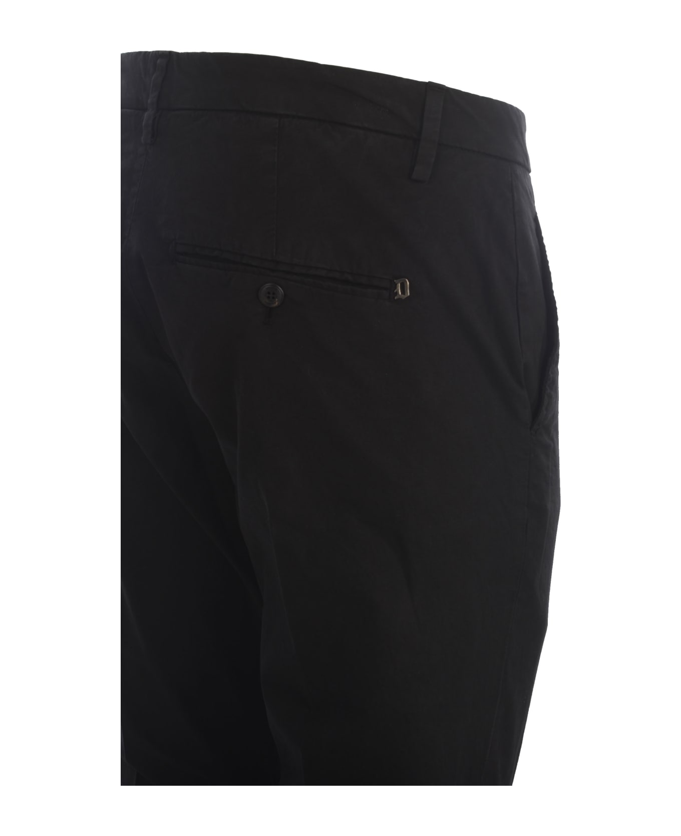 Dondup Concealed Skinny Trousers - Black ボトムス