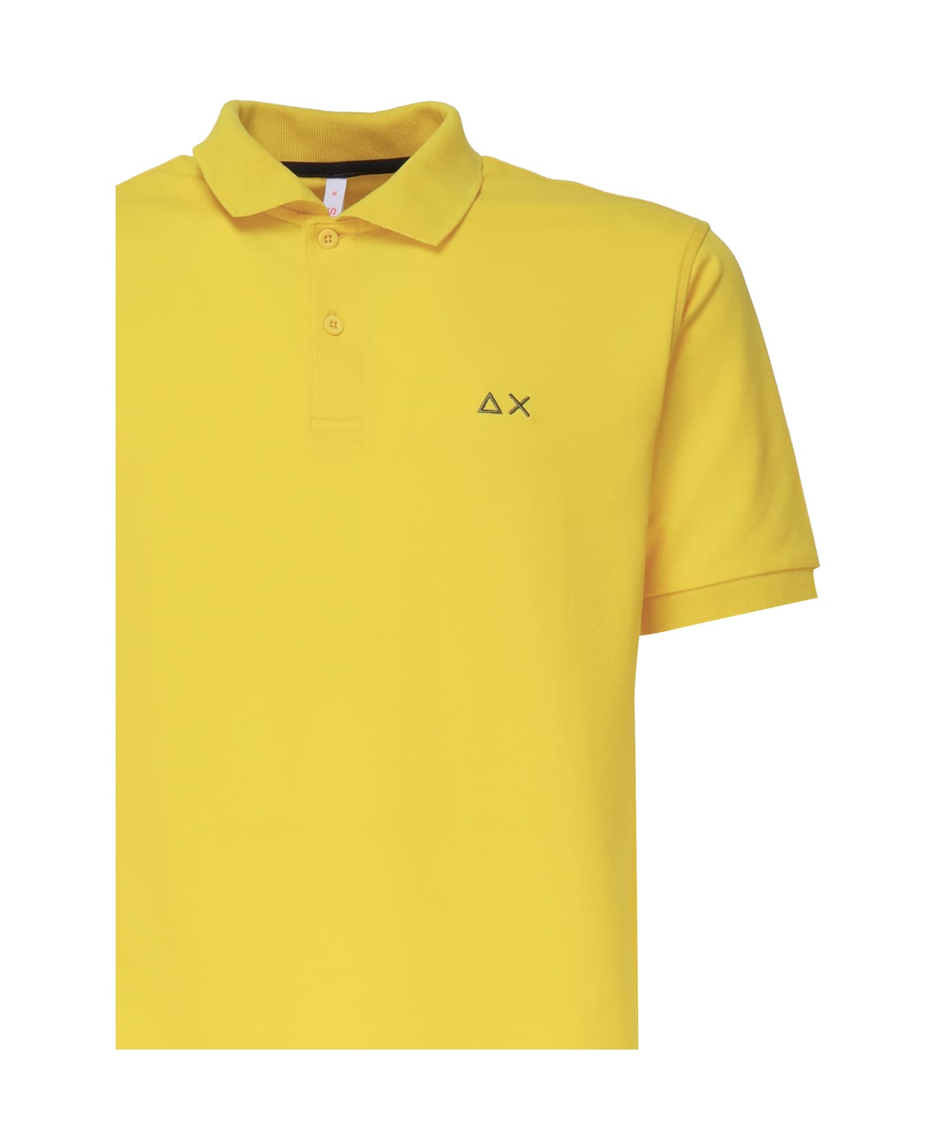 Sun 68 Polo T-shirt In Cotton - Yellow