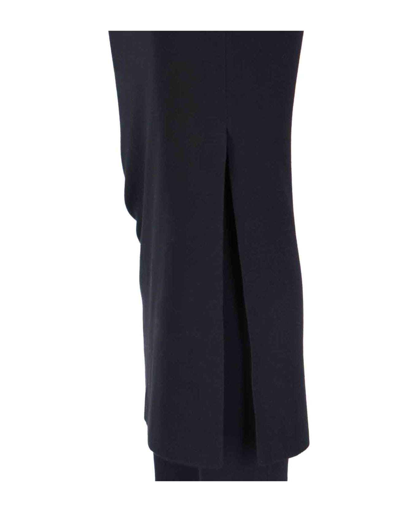 Alaia Draped Skirt - Black  