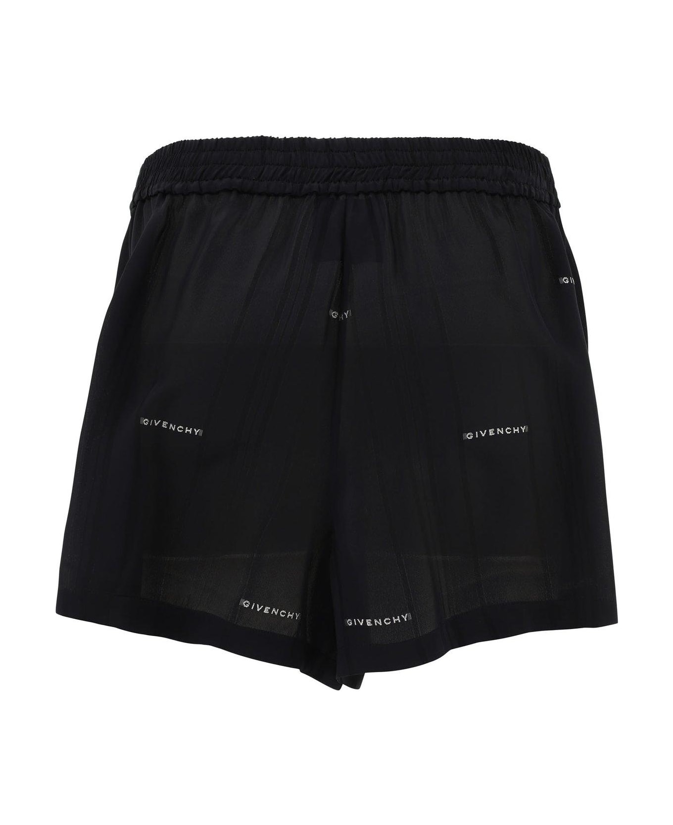 Givenchy Logo Jacquard Shorts - Black