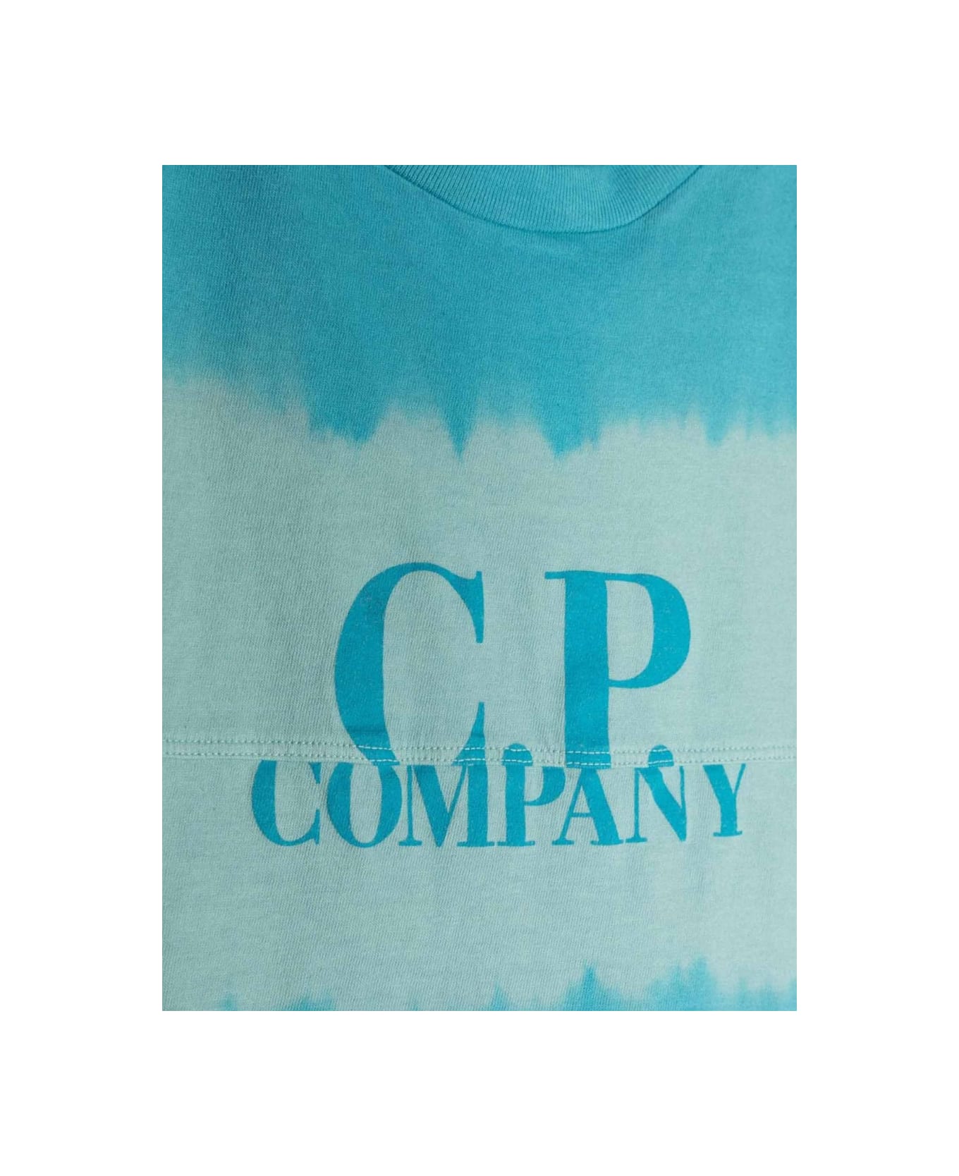 C.P. Company Tie Dye T-shirt - AZURE