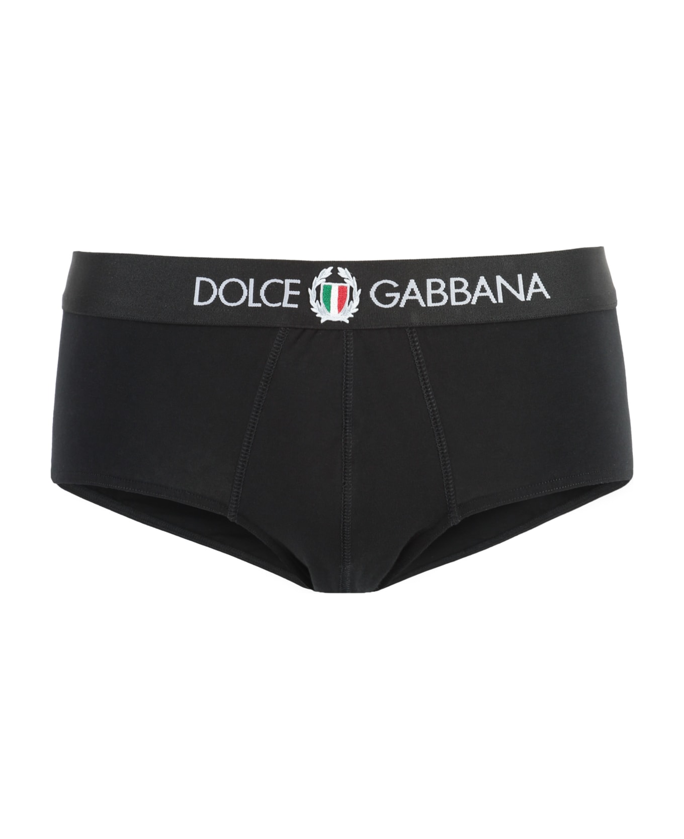 Dolce & Gabbana Brando Cotton Briefs - black ショーツ