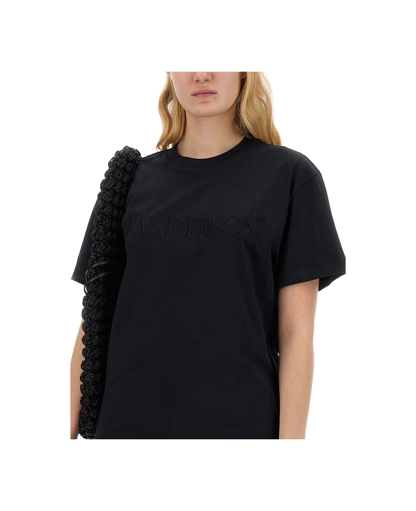 J.W. Anderson T-shirt With Logo - BLACK