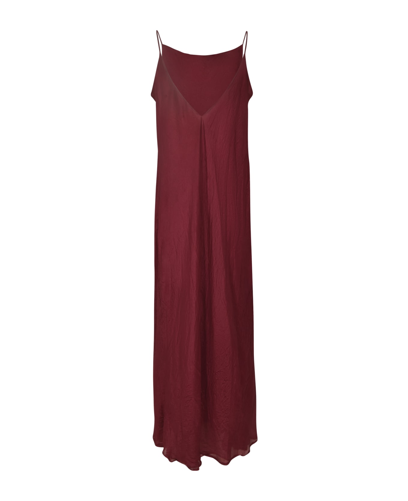 Marc Le Bihan Classic Sleeveless Long-length Dress - Framboise