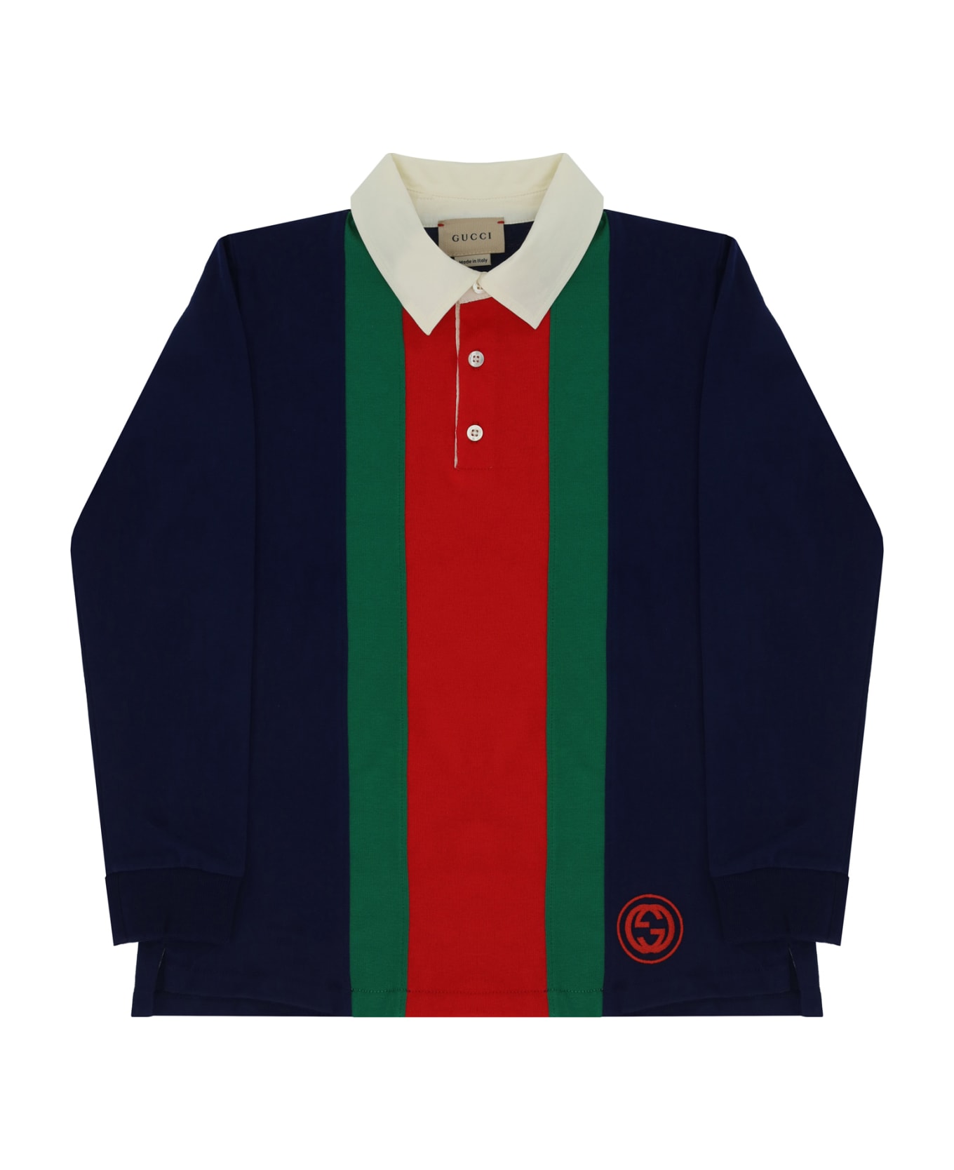 Gucci Polo Shirt For Boy - Sky Mc