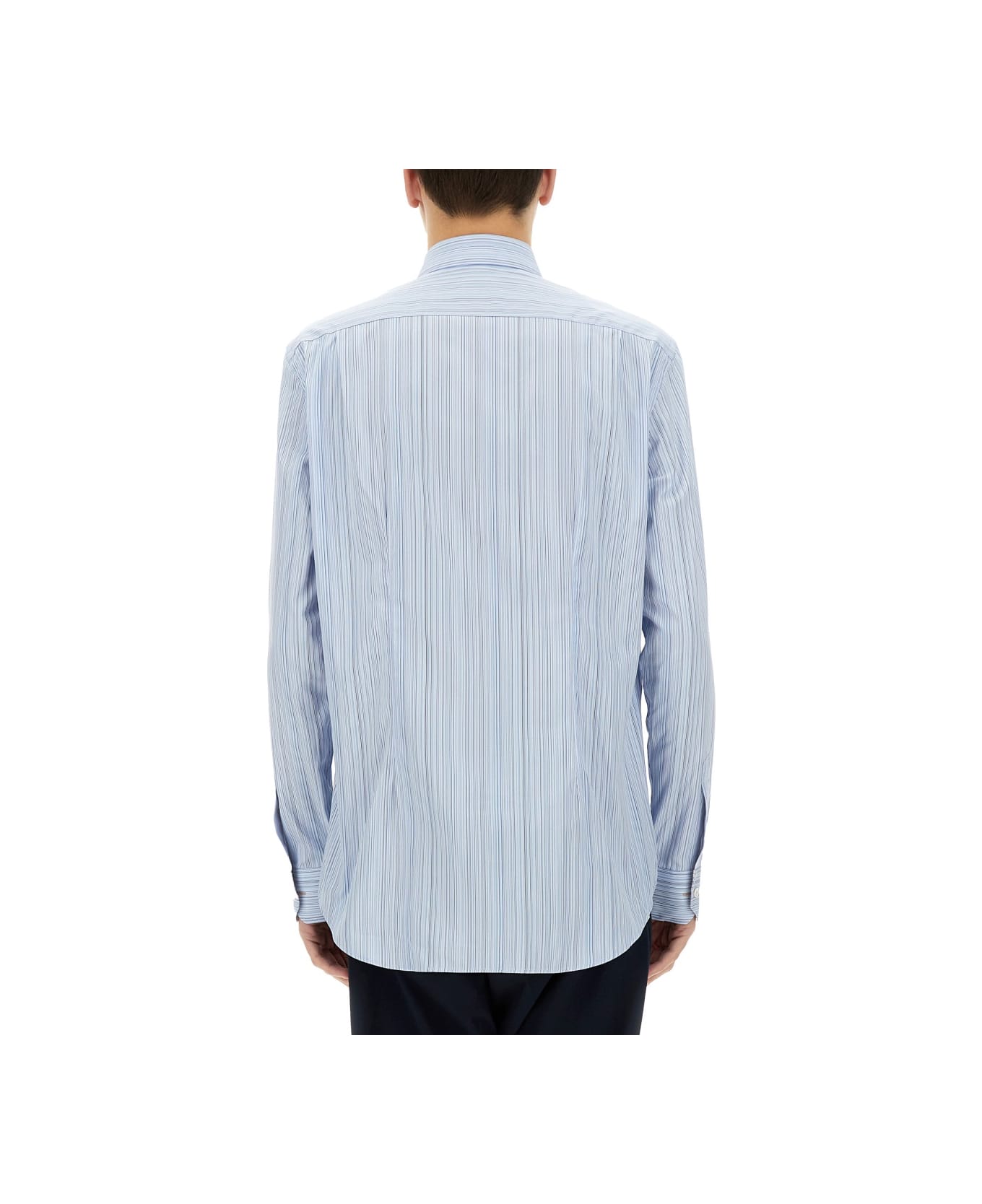 Paul Smith Striped Shirt - AZURE