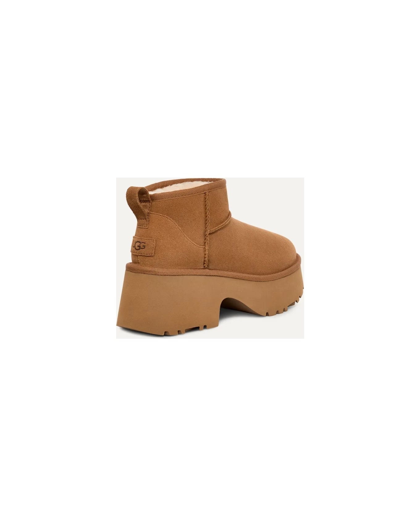 UGG W Classic Ultra Mini New Heights - Chestnut