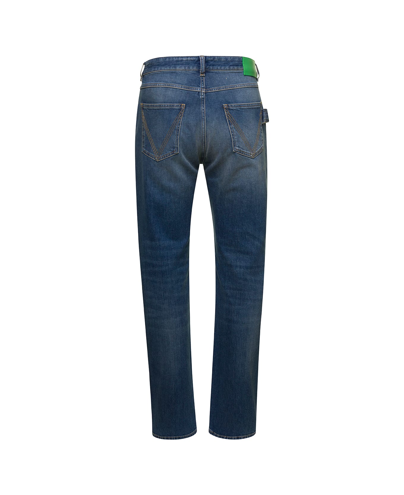 Bottega Veneta 5-pocket Style Fitted Jeans - Mid blue