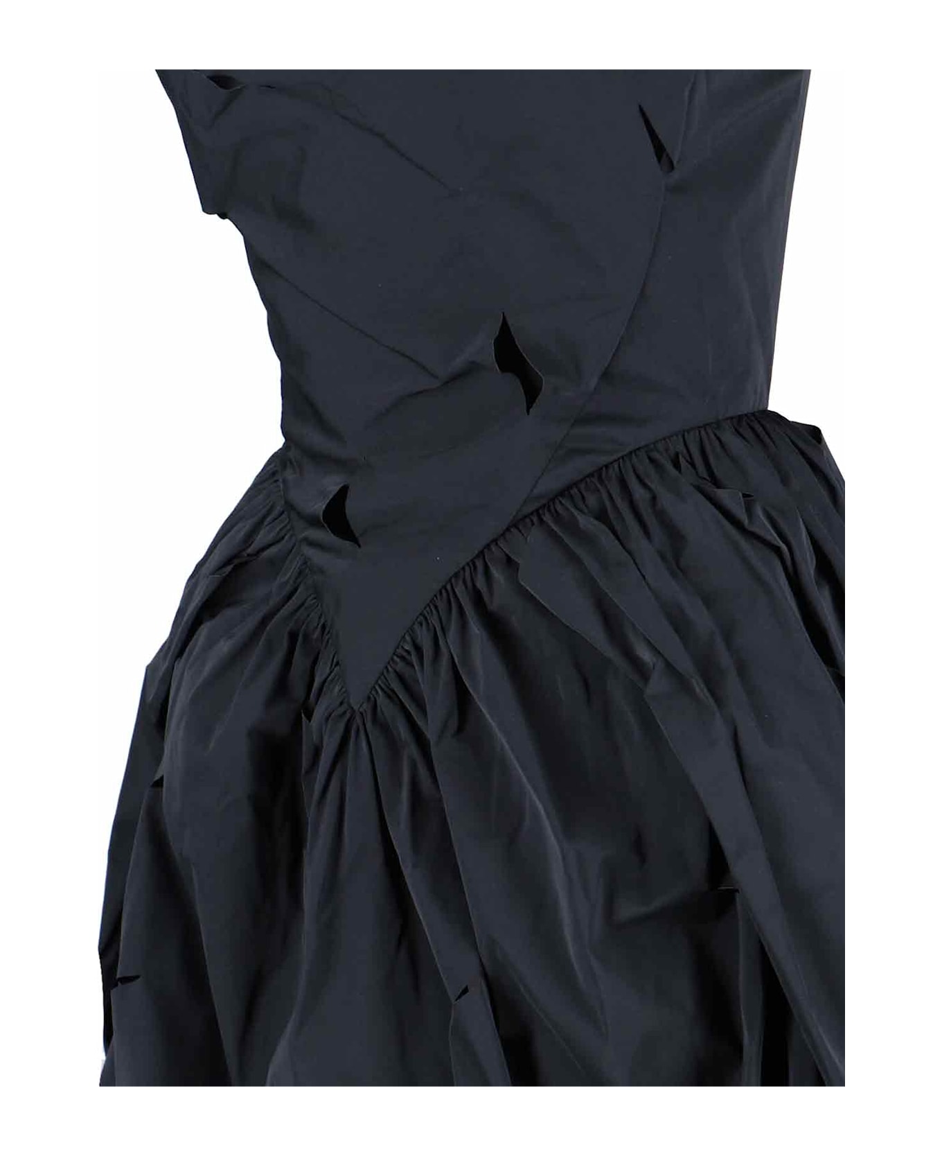 Vivienne Westwood Asymmetrical Midi Dress - Black  