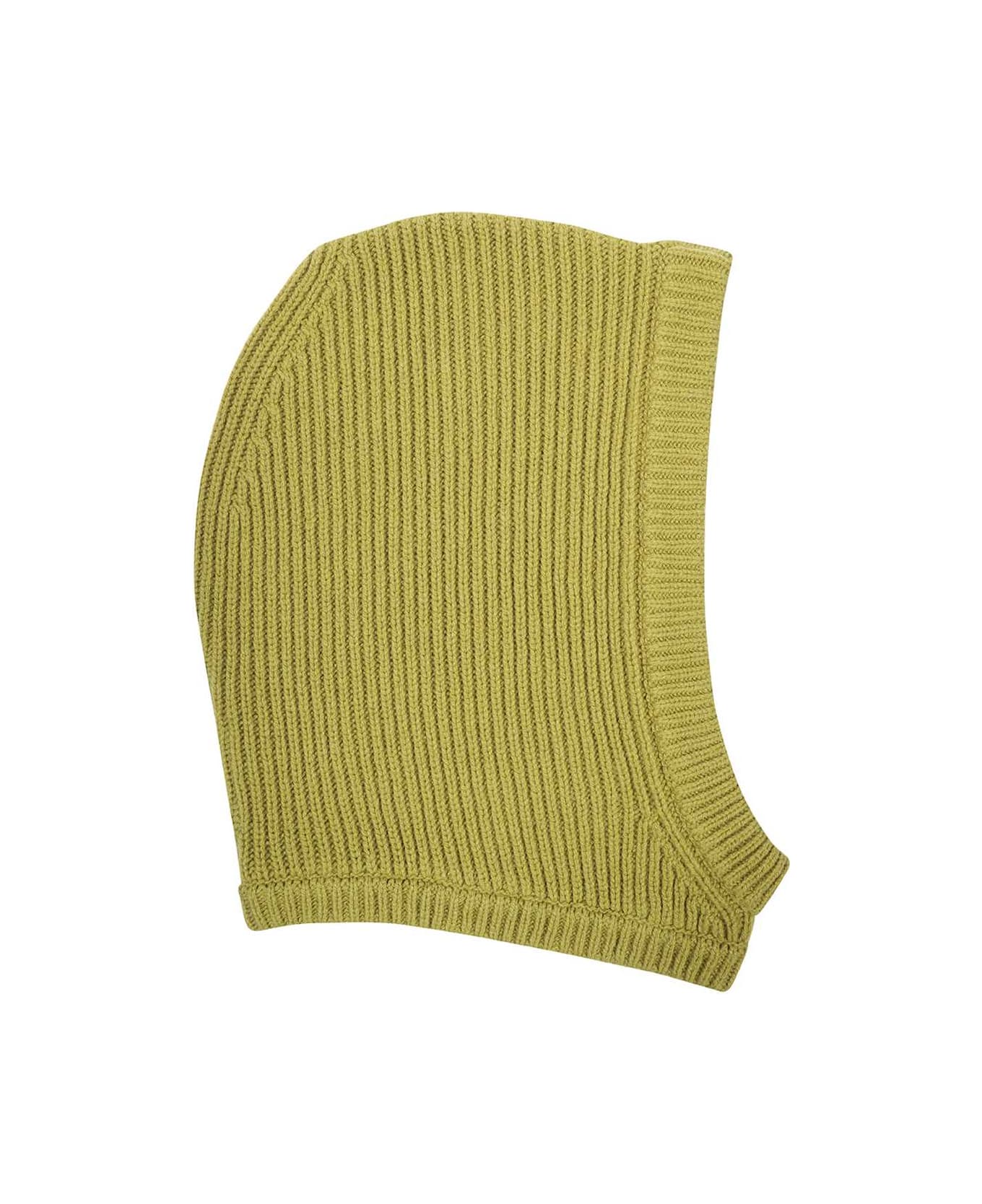 Rick Owens Knitted Balaclava - green