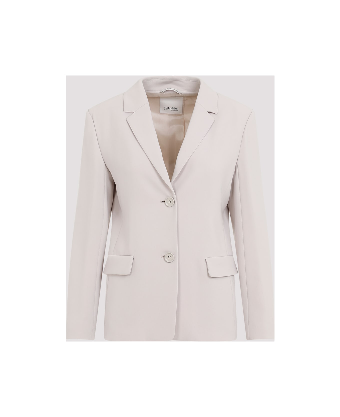 'S Max Mara Undici Cady Blazer - Perfect Ecru