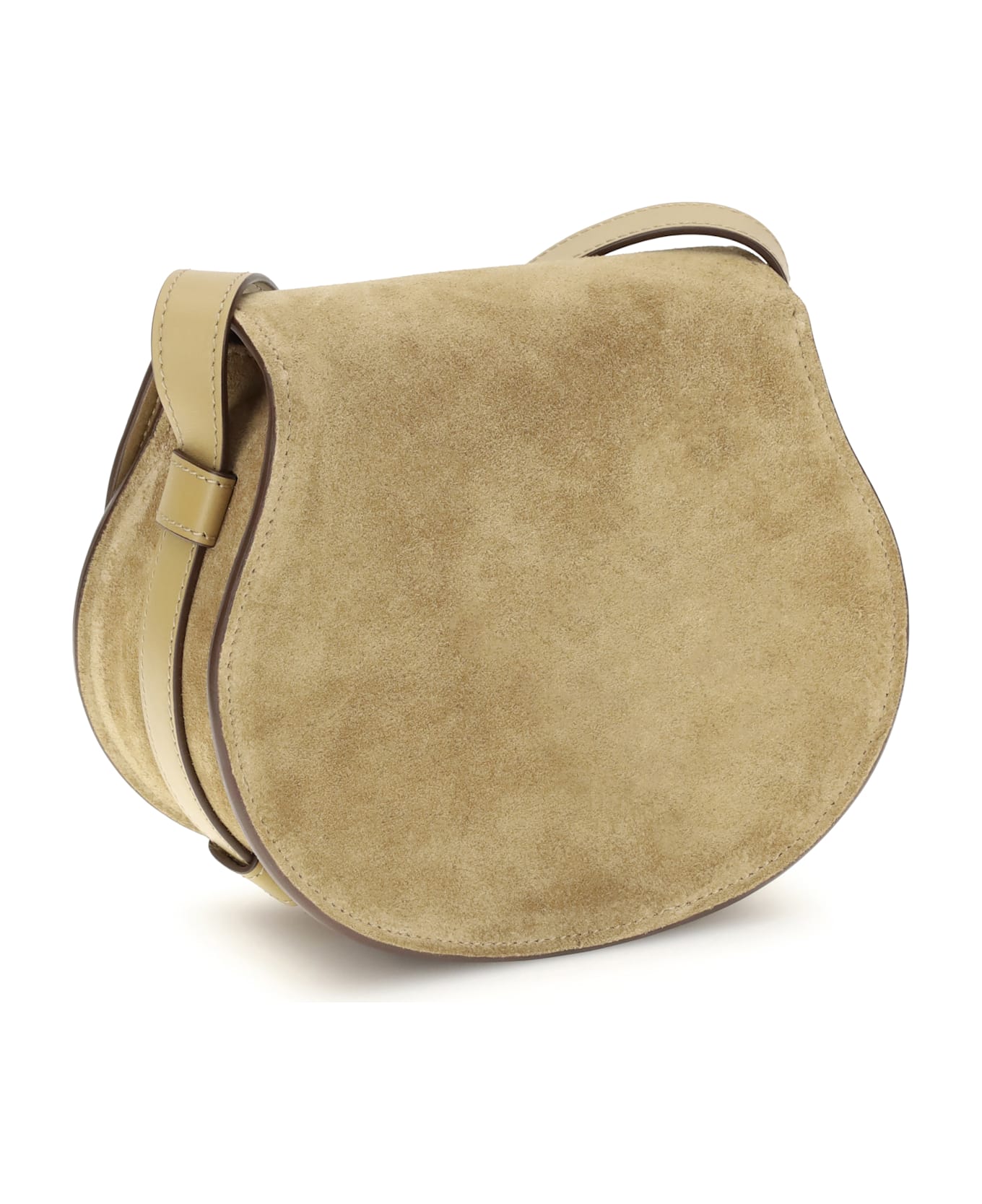 Chloé Marcie Small Shoulder Bag - BROWN