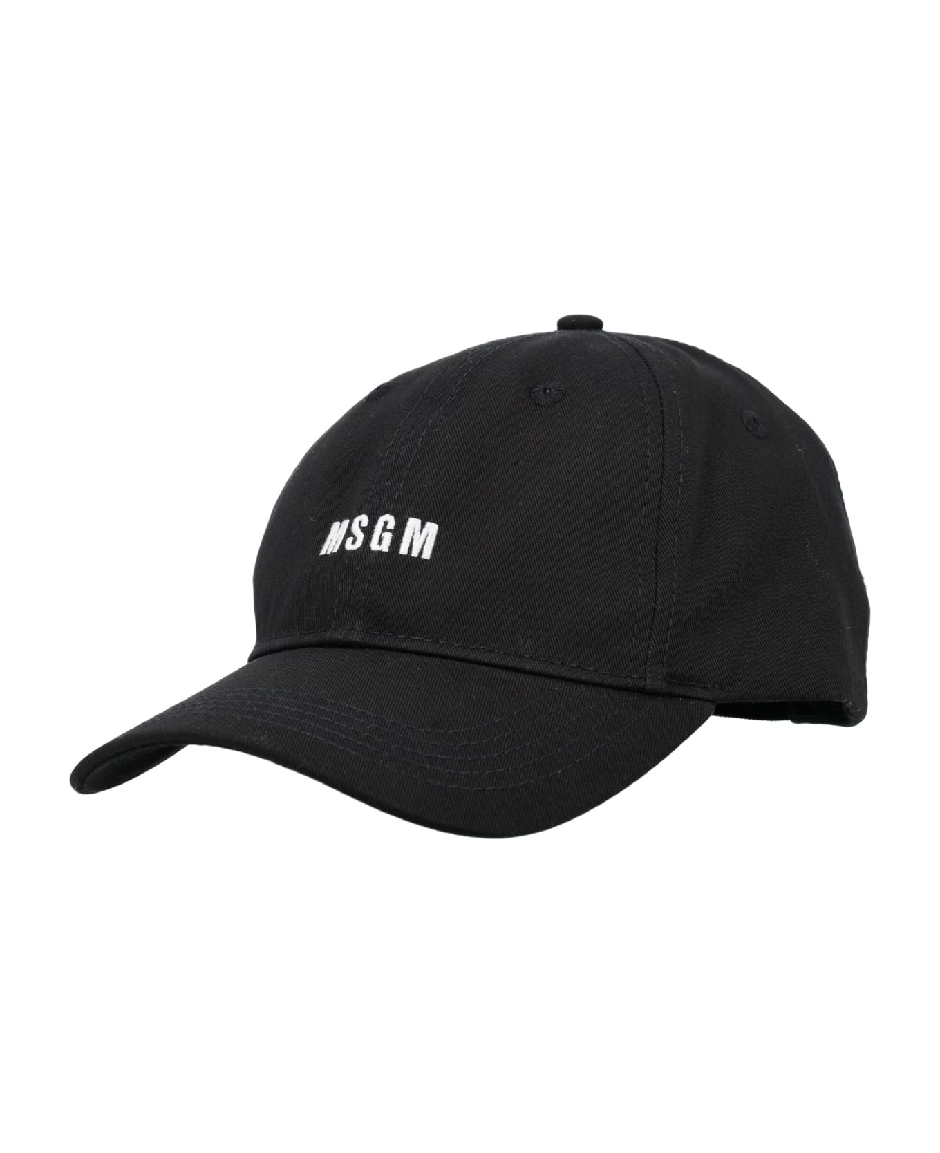 MSGM Logo Cap - BLACK 帽子