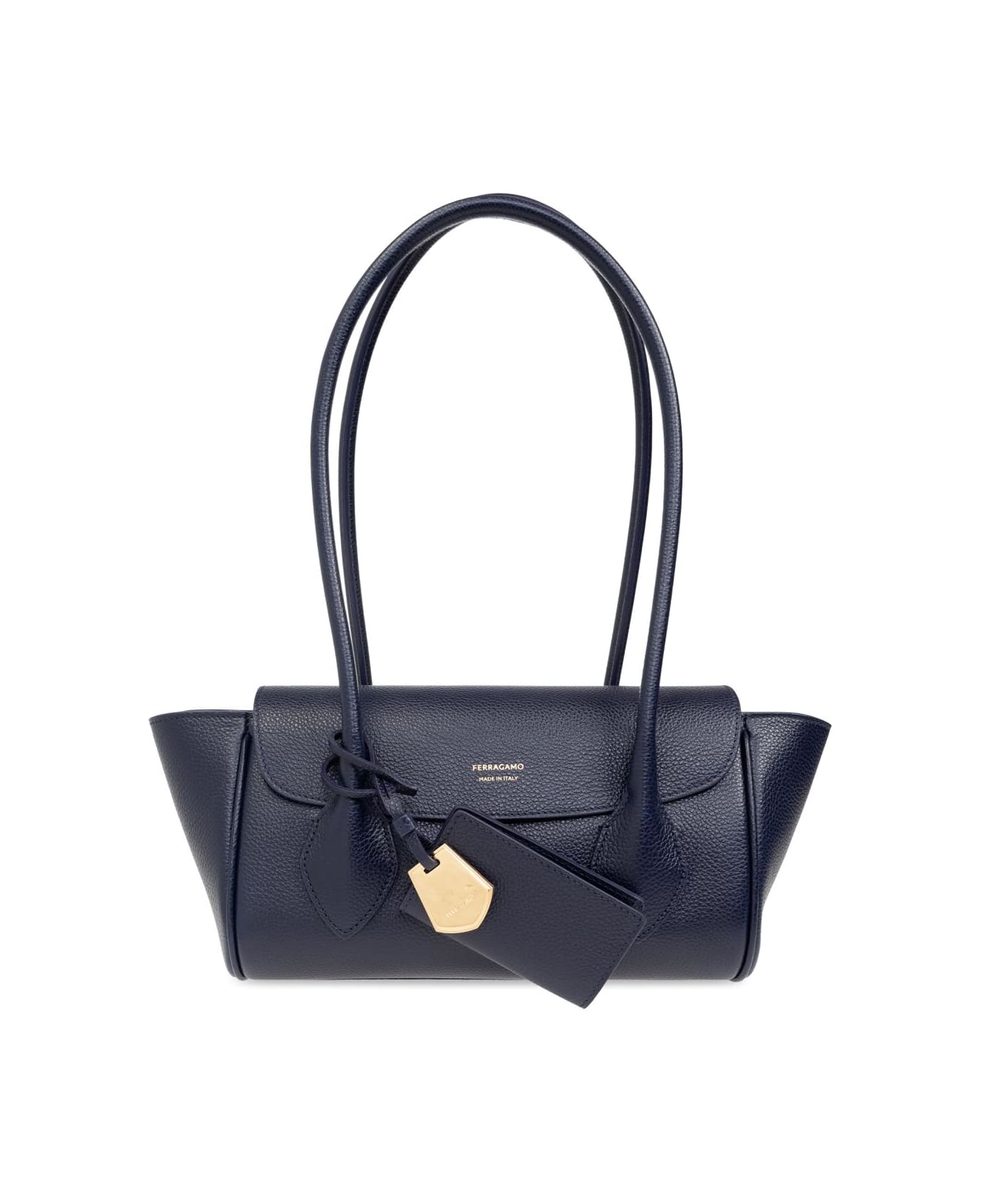 Ferragamo 'firenze' Shoulder Bag - BLUE