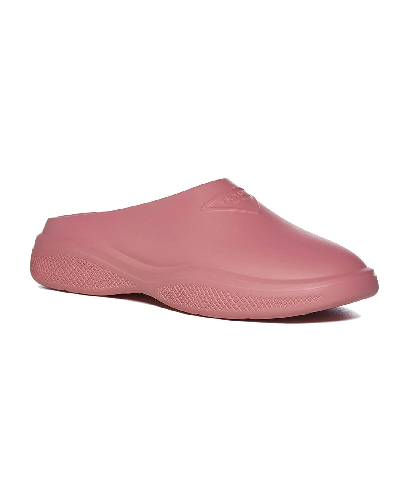 Prada Mellow Rubber Mules - Pink サンダル