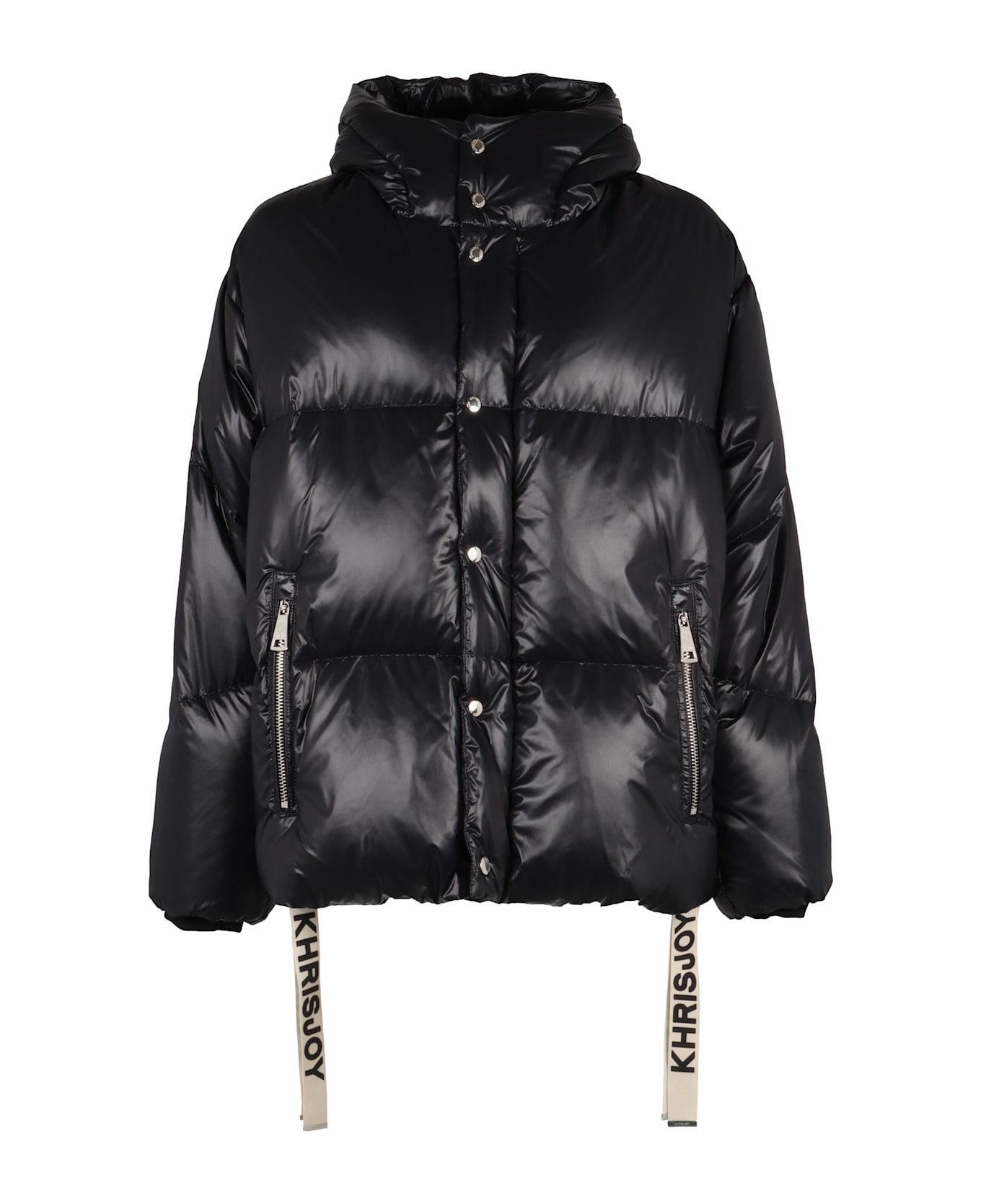 Khrisjoy Puff Khrisman Hooded Down Jacket - black
