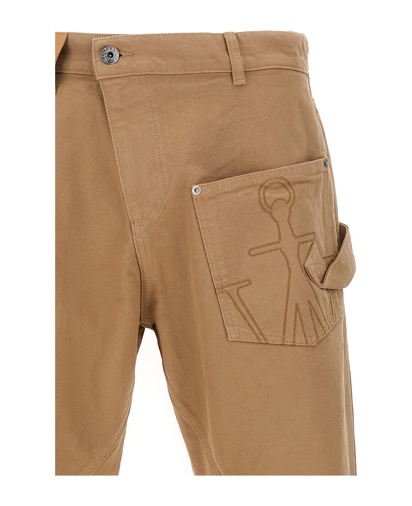 J.W. Anderson Twisted Workwear
 Pants - Beige