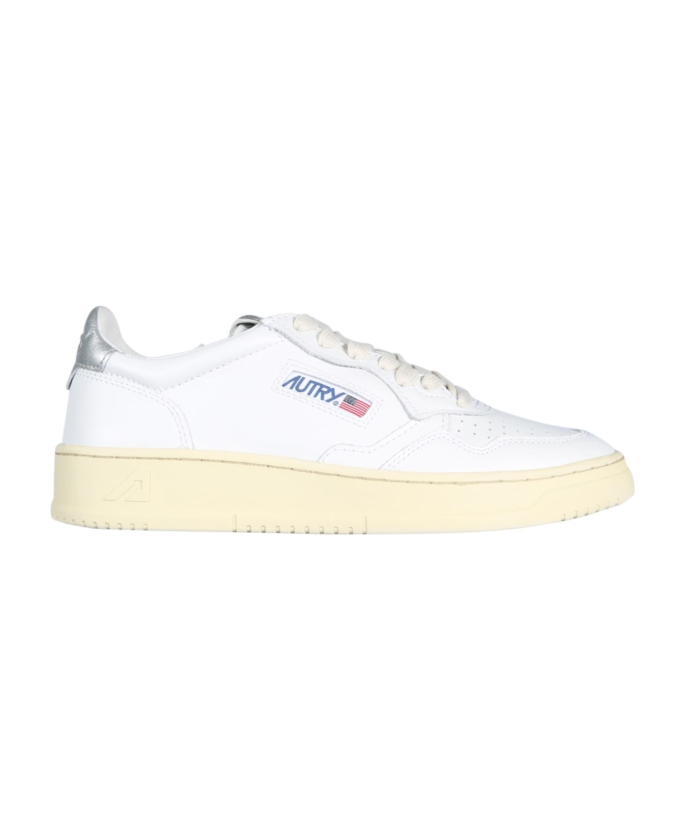 Autry Leather Sneakers - WHITE