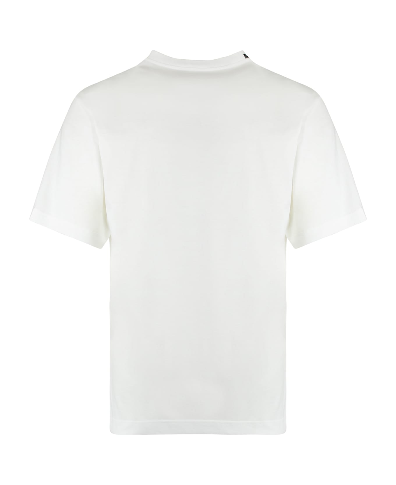 Cotton Crew-neck T-shirt - Thumbnail 1