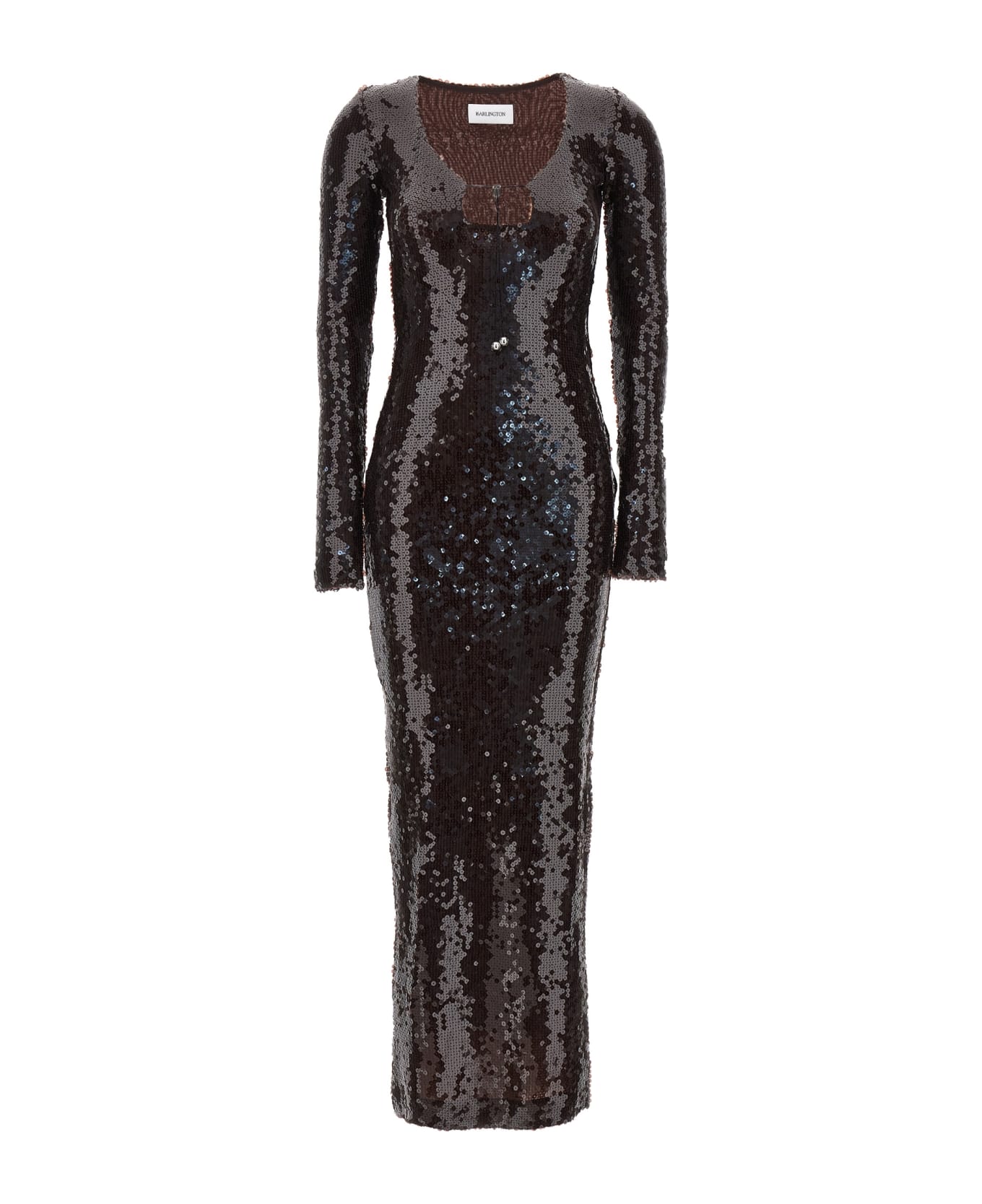 16arlington 'solaria' Long Dress - Brown ワンピース＆ドレス