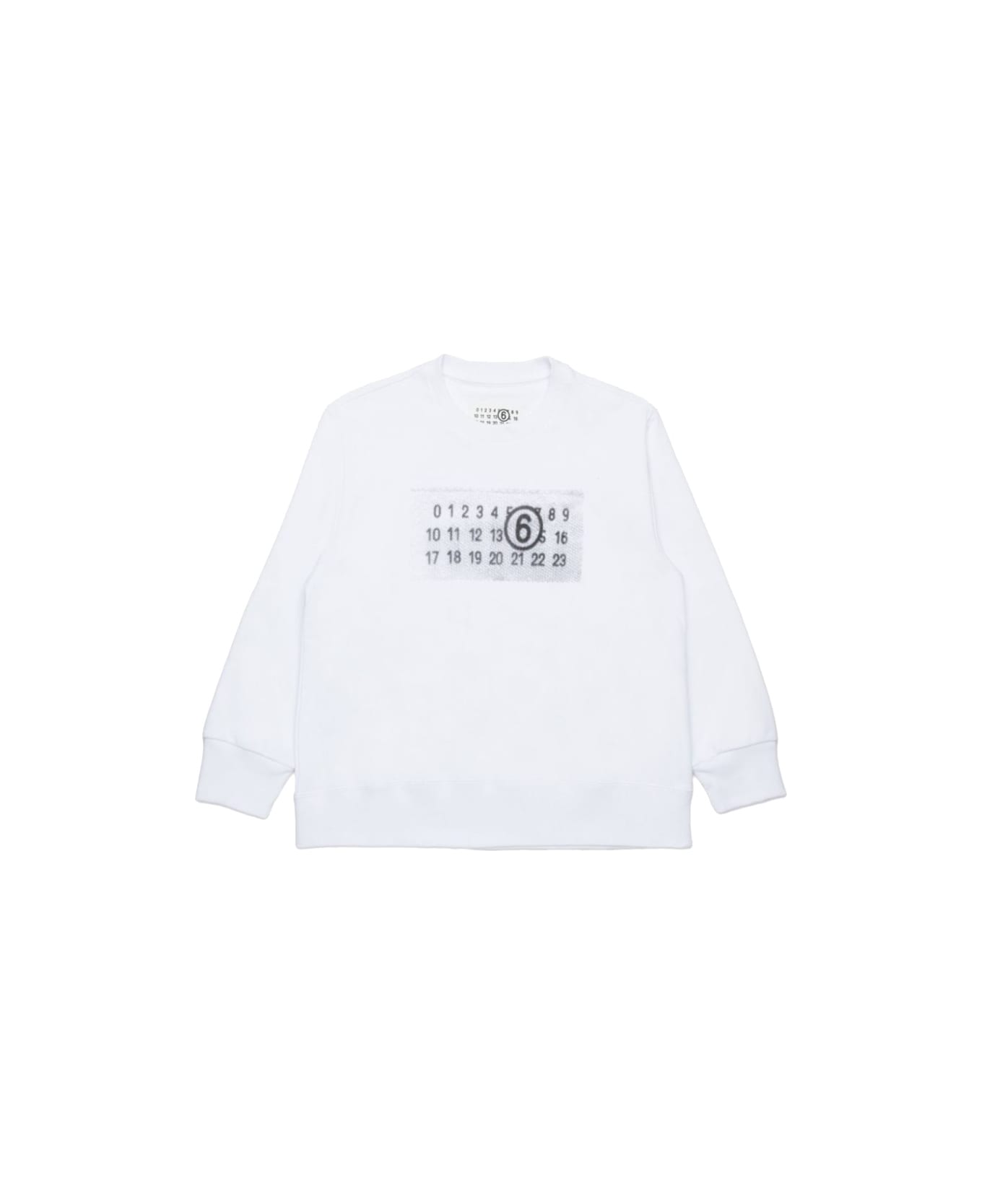 MM6 Maison Margiela Sweatshirt - WHITE