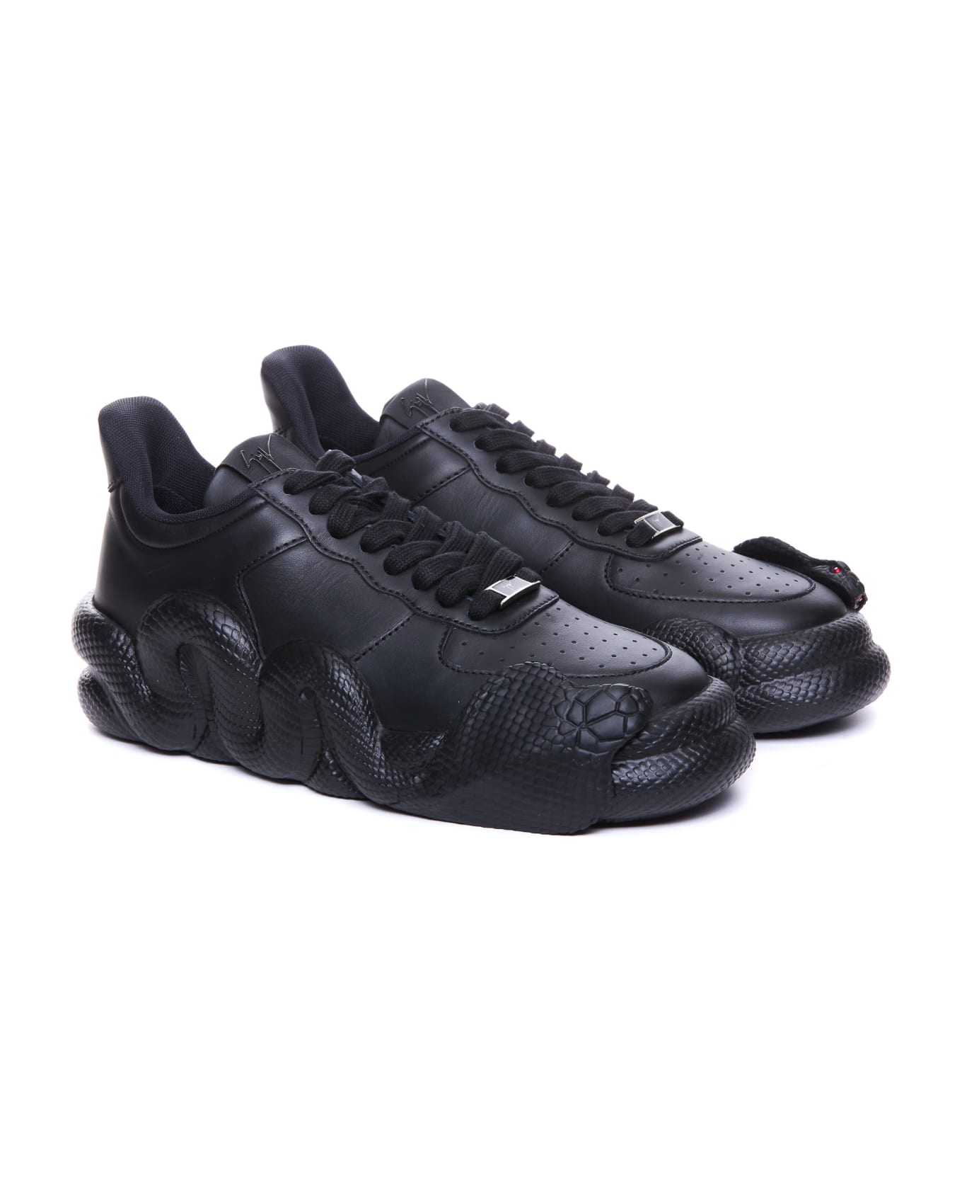 Giuseppe Zanotti Cobras Sneakers - Black