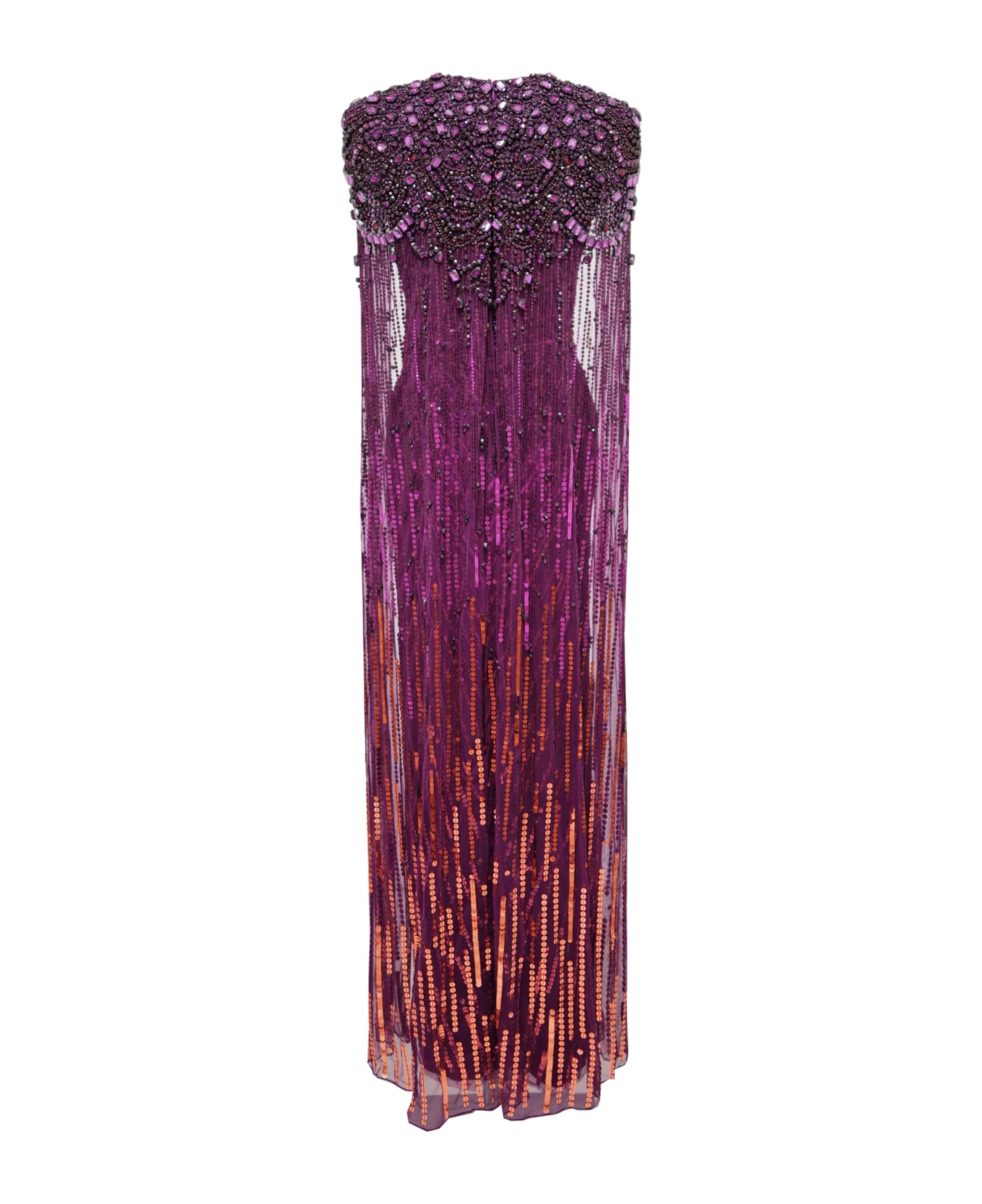 Jenny Packham ''lotus'' Dress - Purple