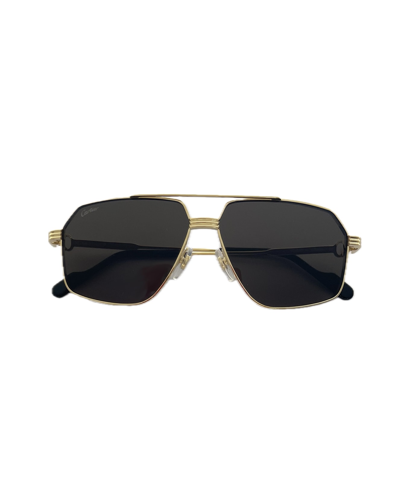 Cartier Eyewear Ct0270s Première De Cartier 005 Gold Sunglasses - Oro