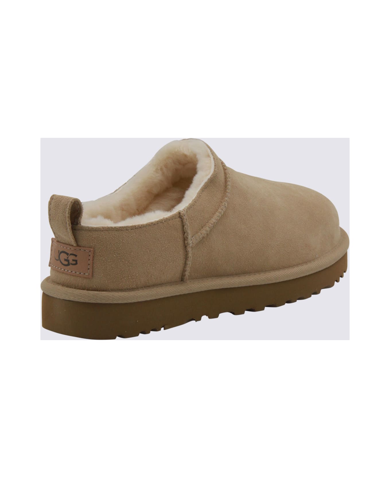 UGG Sand Leather Flats - SAND
