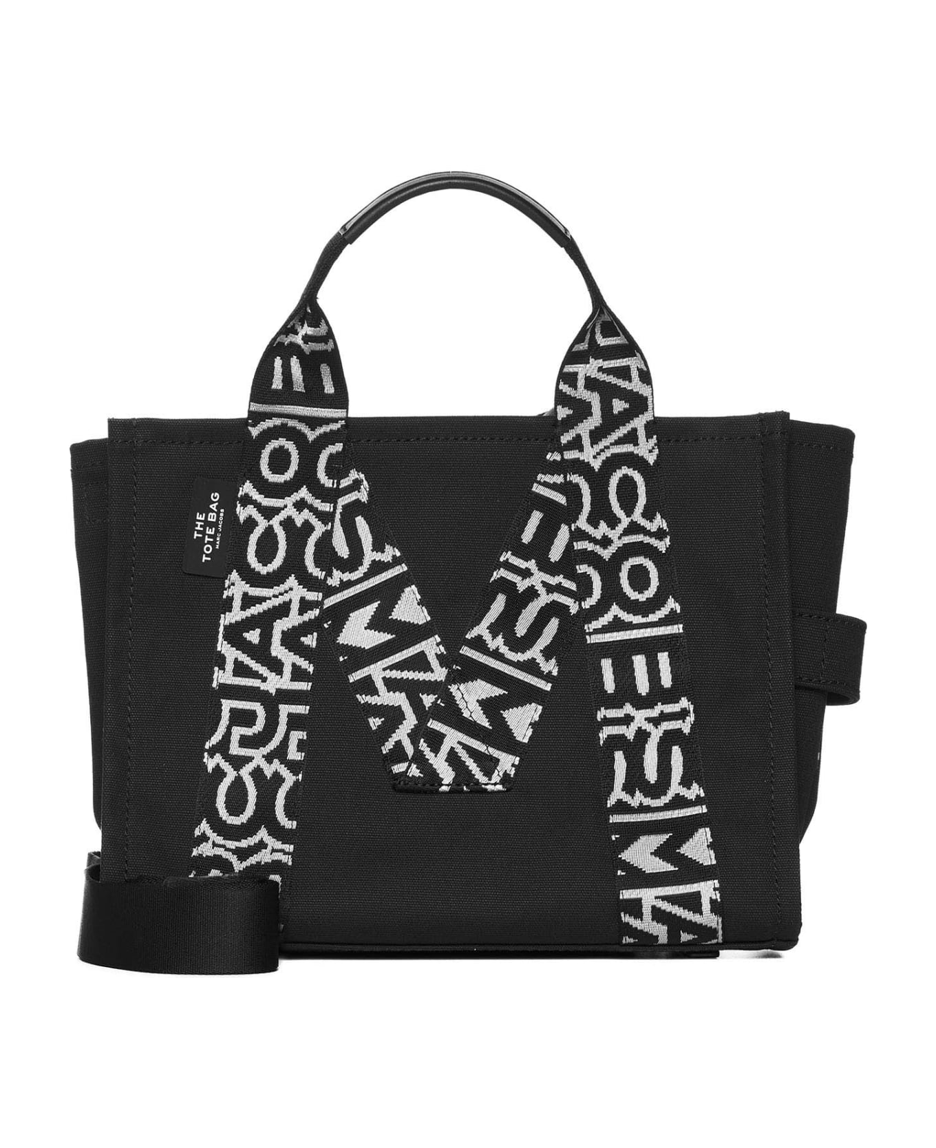 Marc Jacobs The M Medium Tote Bag - Black/White
