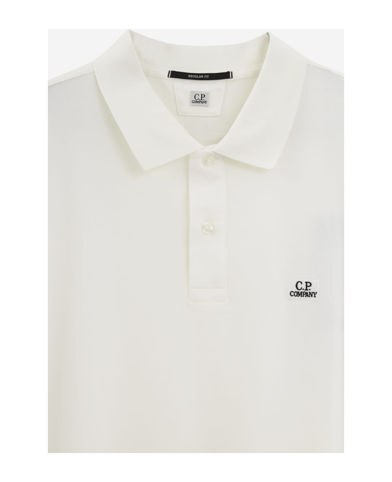 C.P. Company Polo - white ポロシャツ