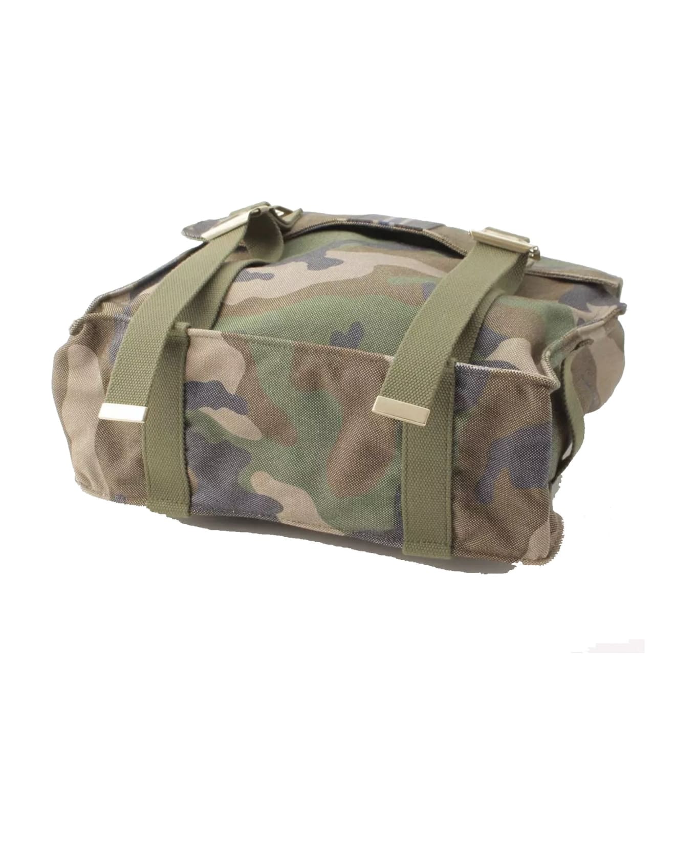 Valentino Garavani Military Canvas Backpack - Green